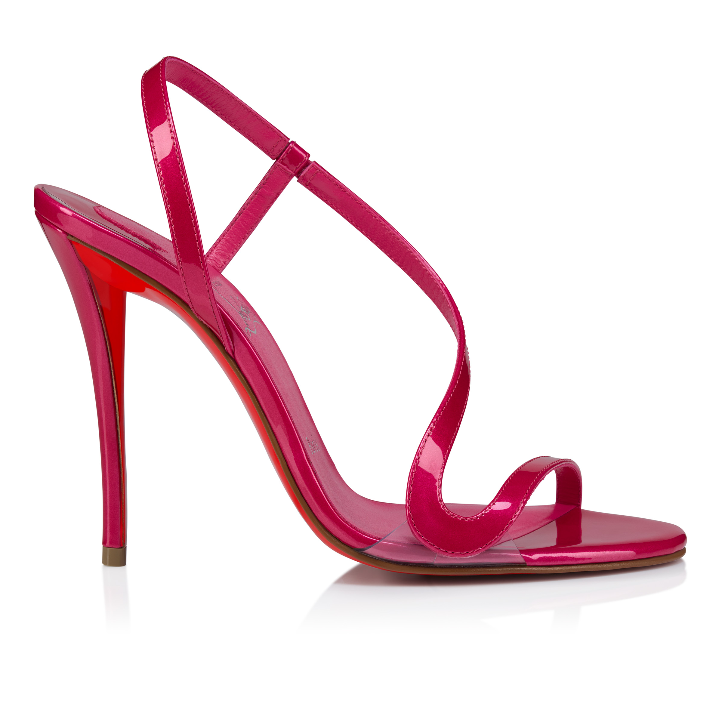Rosa Z - 100 mm Sandals - Pearlescent patent calf leather