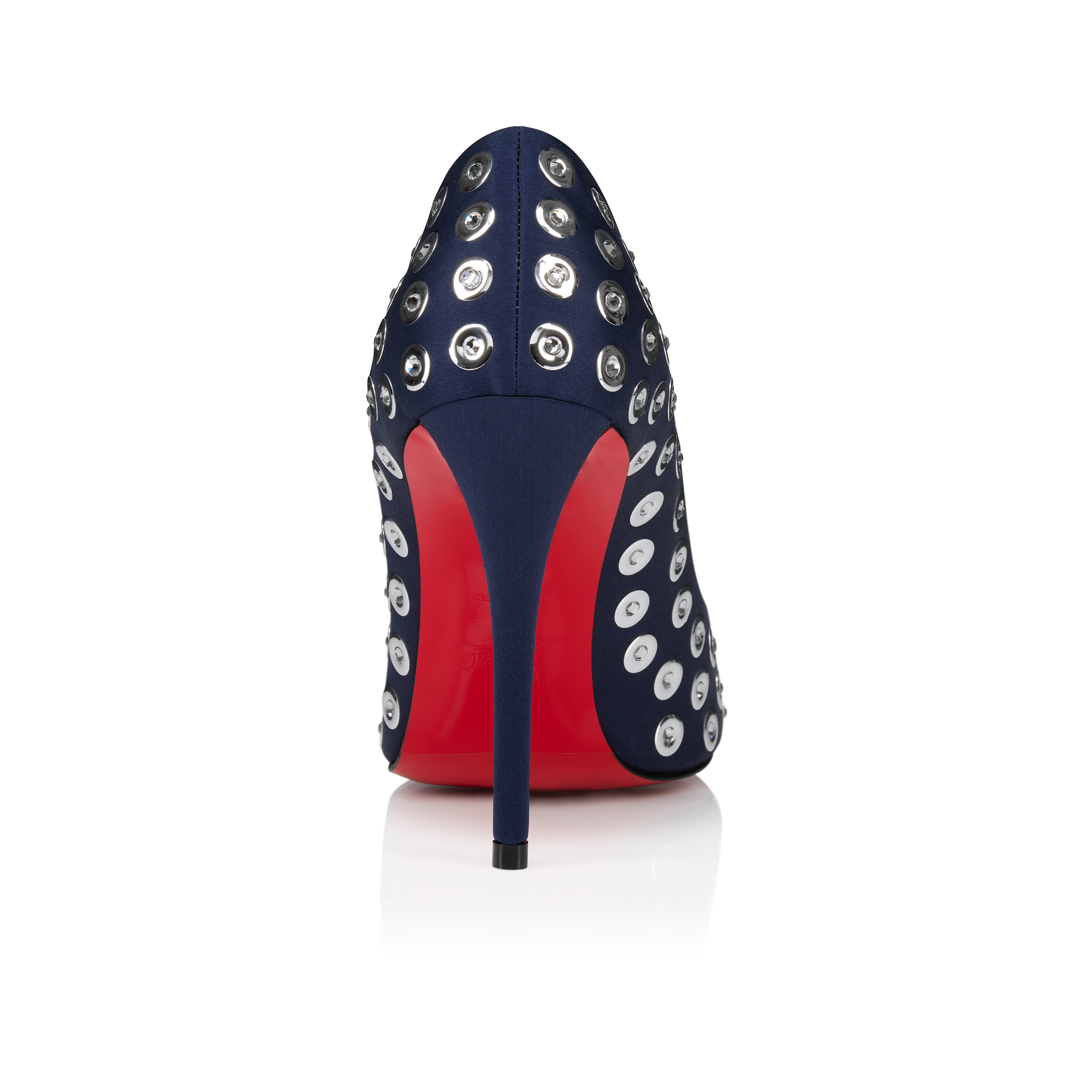 Miss Z Boum Boum Mirror - 100 mm Pumps - Crepe satin