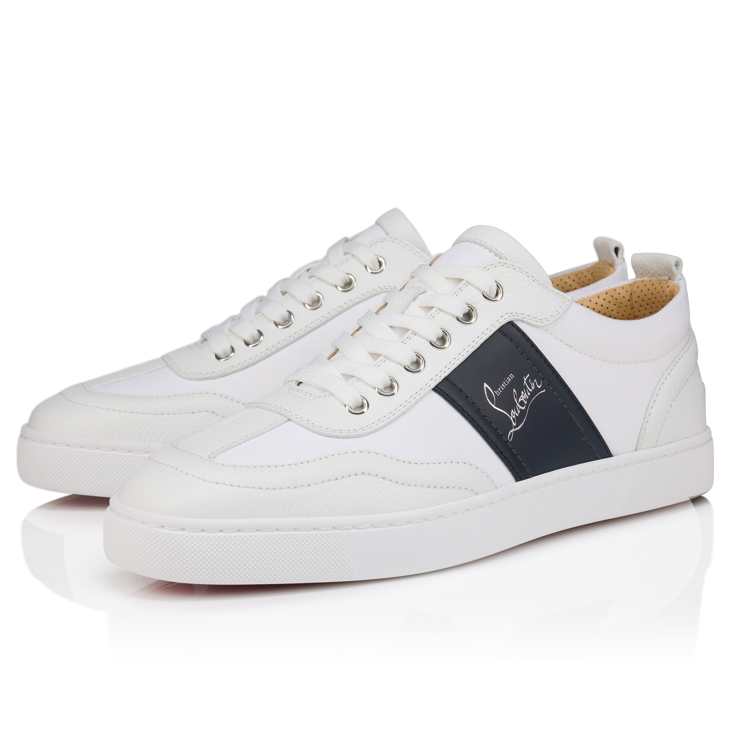 Christian Louboutin ♪ Retero スニーカー 32502046902 Retero - Sneakers - Grained calf leather - Marine - Men