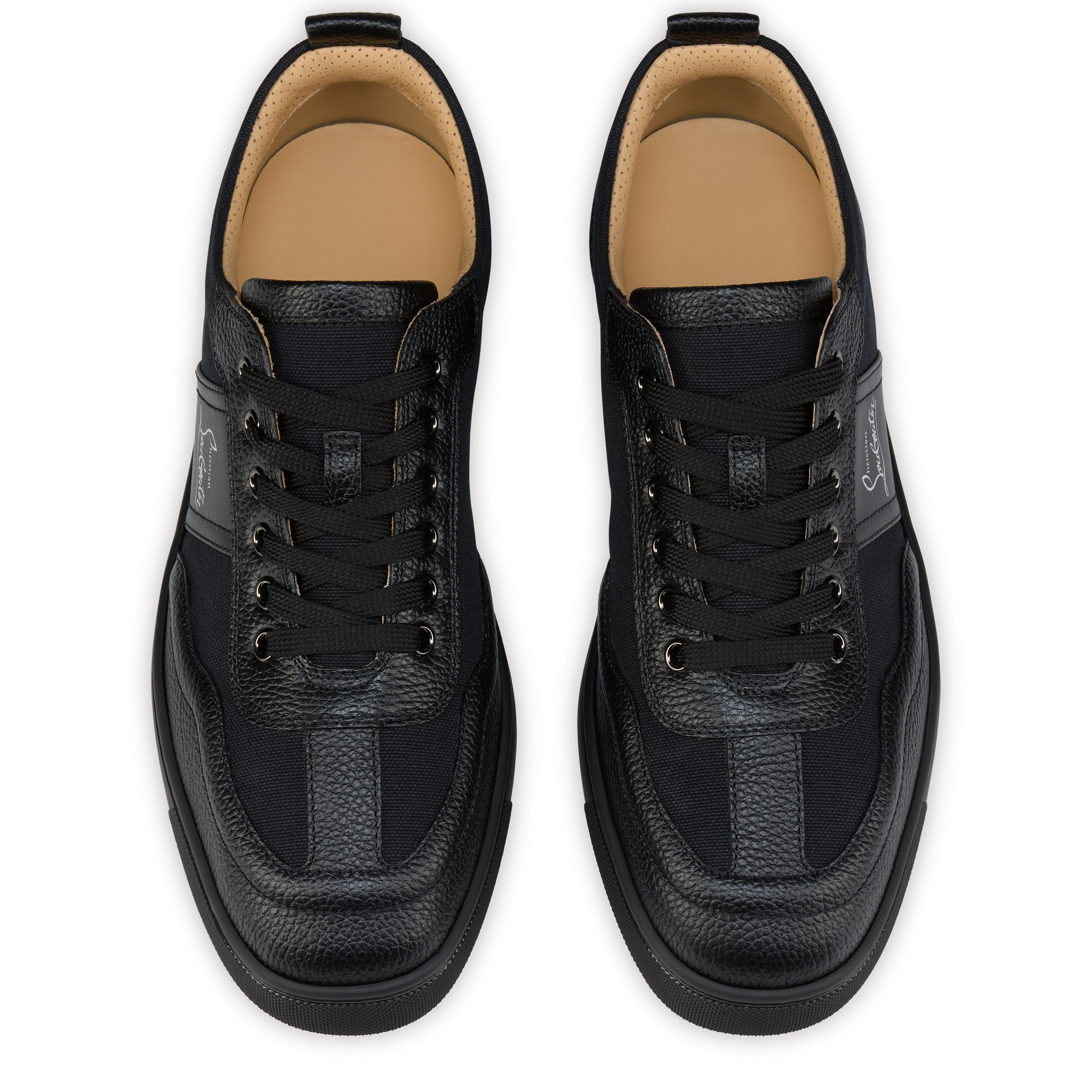 関送込 Christian Louboutin Retero ロゴ スニーカー Retero - Sneakers - Grained calf leather - Black - Men