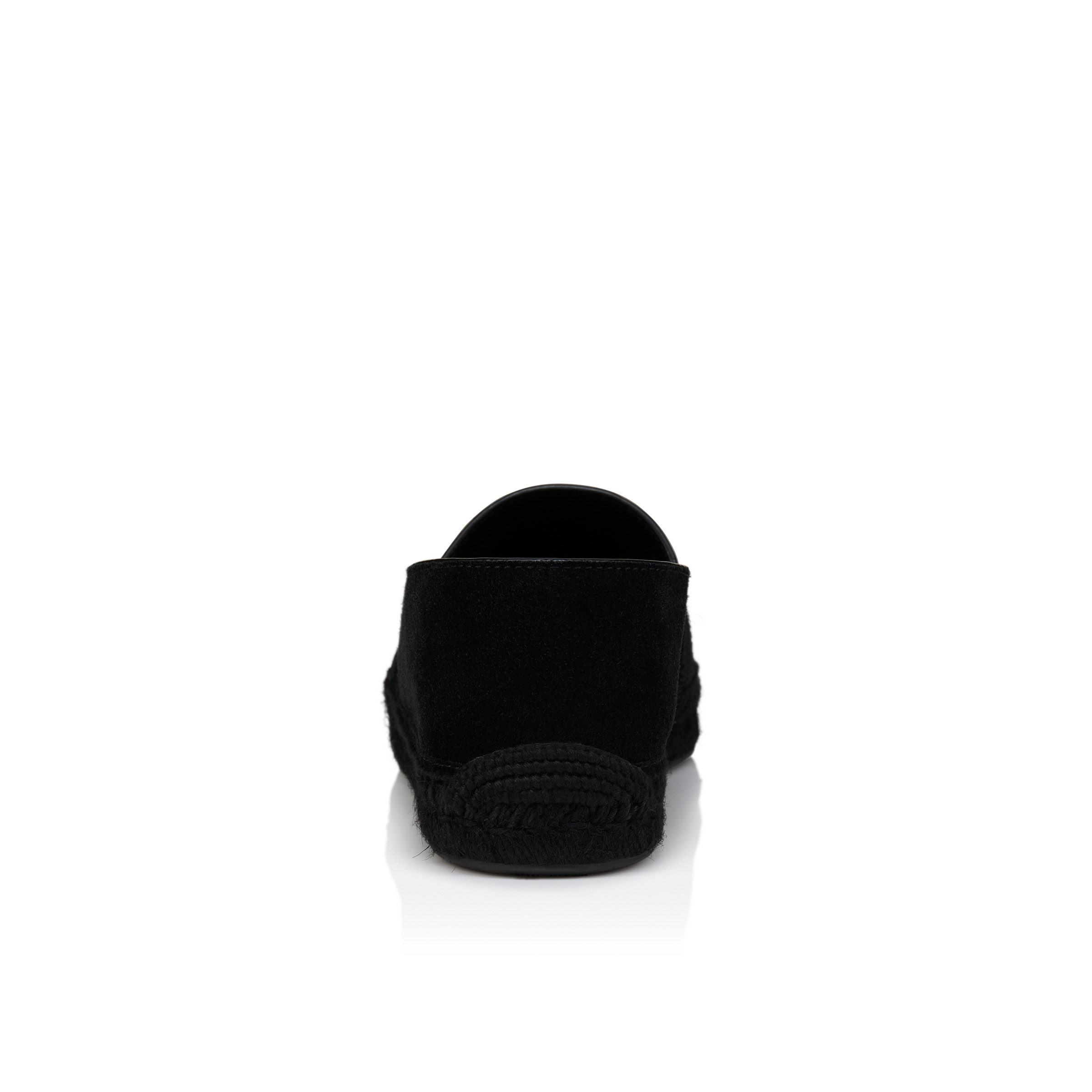 Alfarica - Espadrilles - Reversed nubuck leather - Black - Men