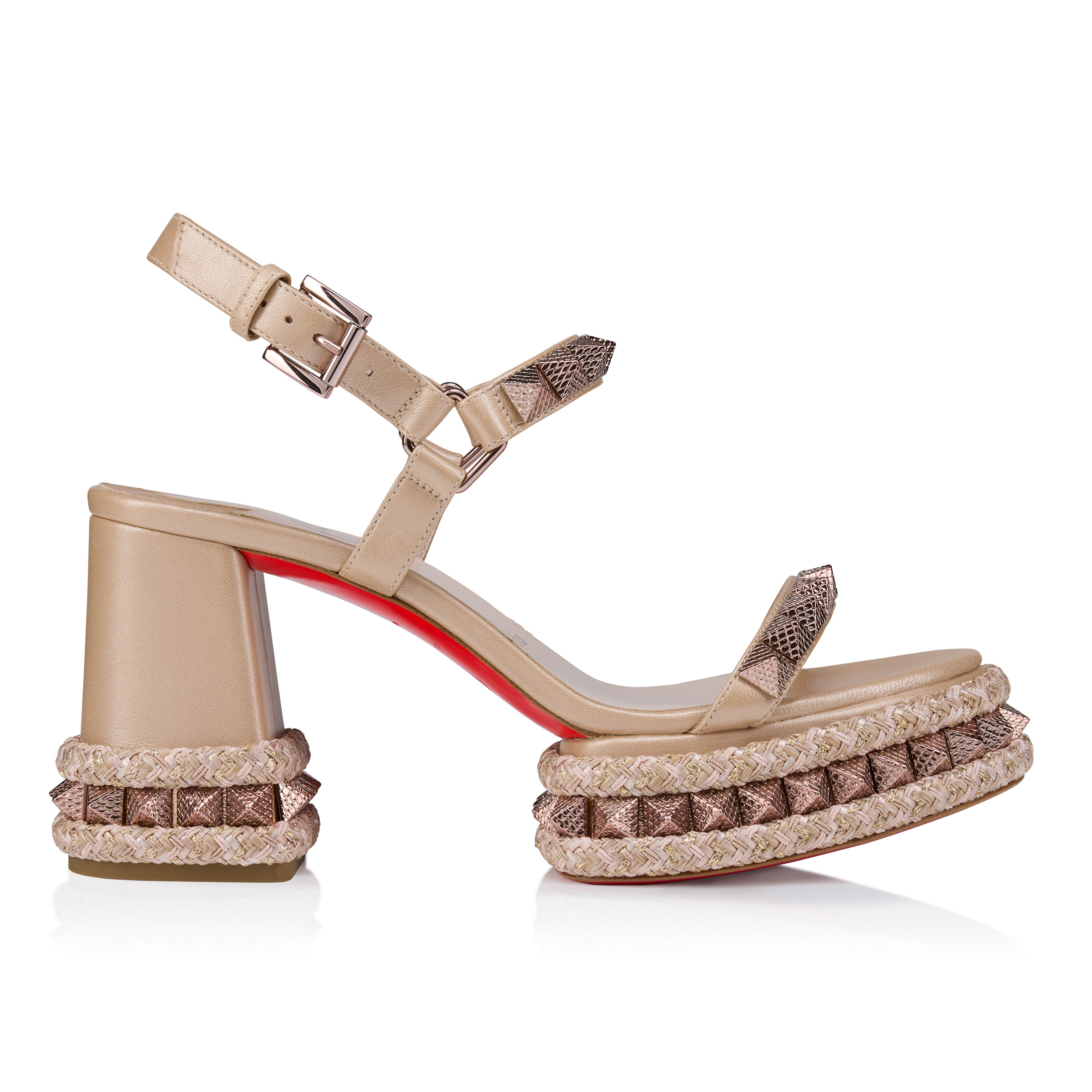 心ときめく◇Nanou Lace CL サンダル◇Christian Louboutin Just Jewel Mule Sandal 85mm | CHRISTIAN LOUBOUTIN | elysewalker