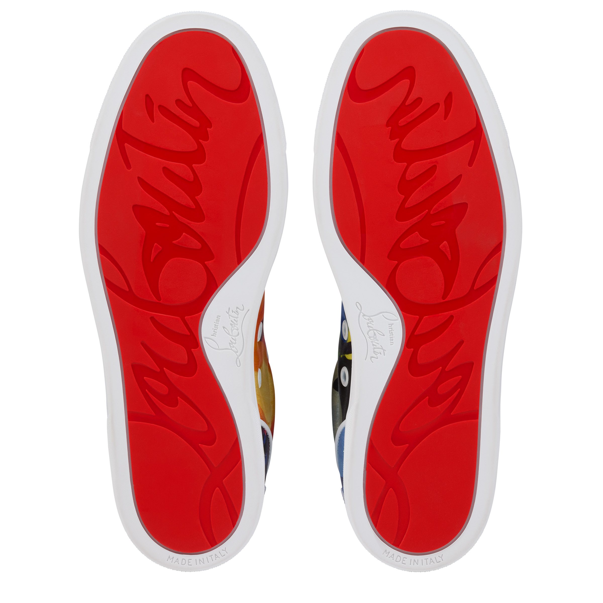 Fun Louise Junior - Sneakers - 'Flower' printed crepe satin Fun Louise Junior - Sneakers - 'Flower' printed crepe satin