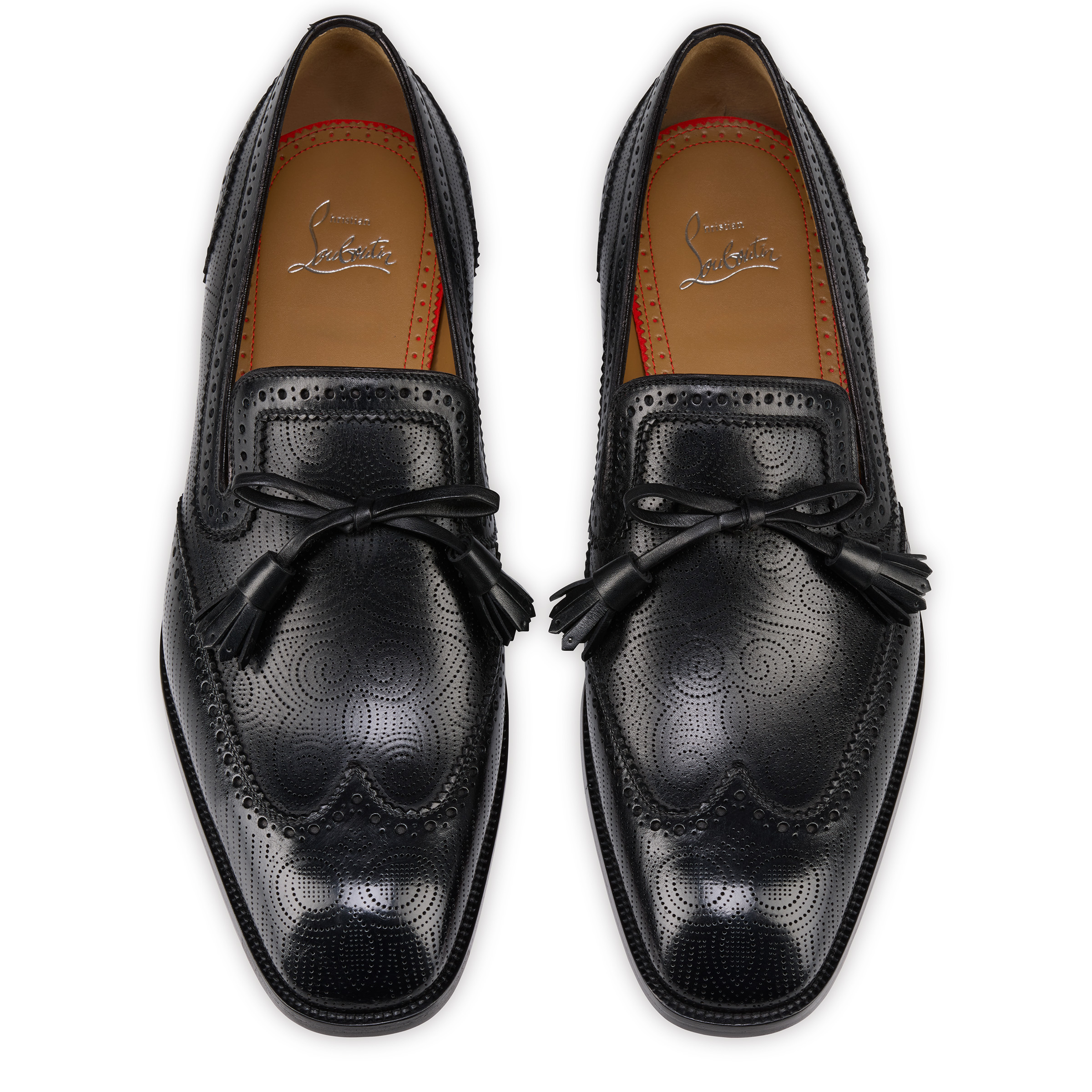 Christian Louboutin ブラック 38.5 Hot Chick Sling - 70 mm Slingback pumps - Patent calf leather