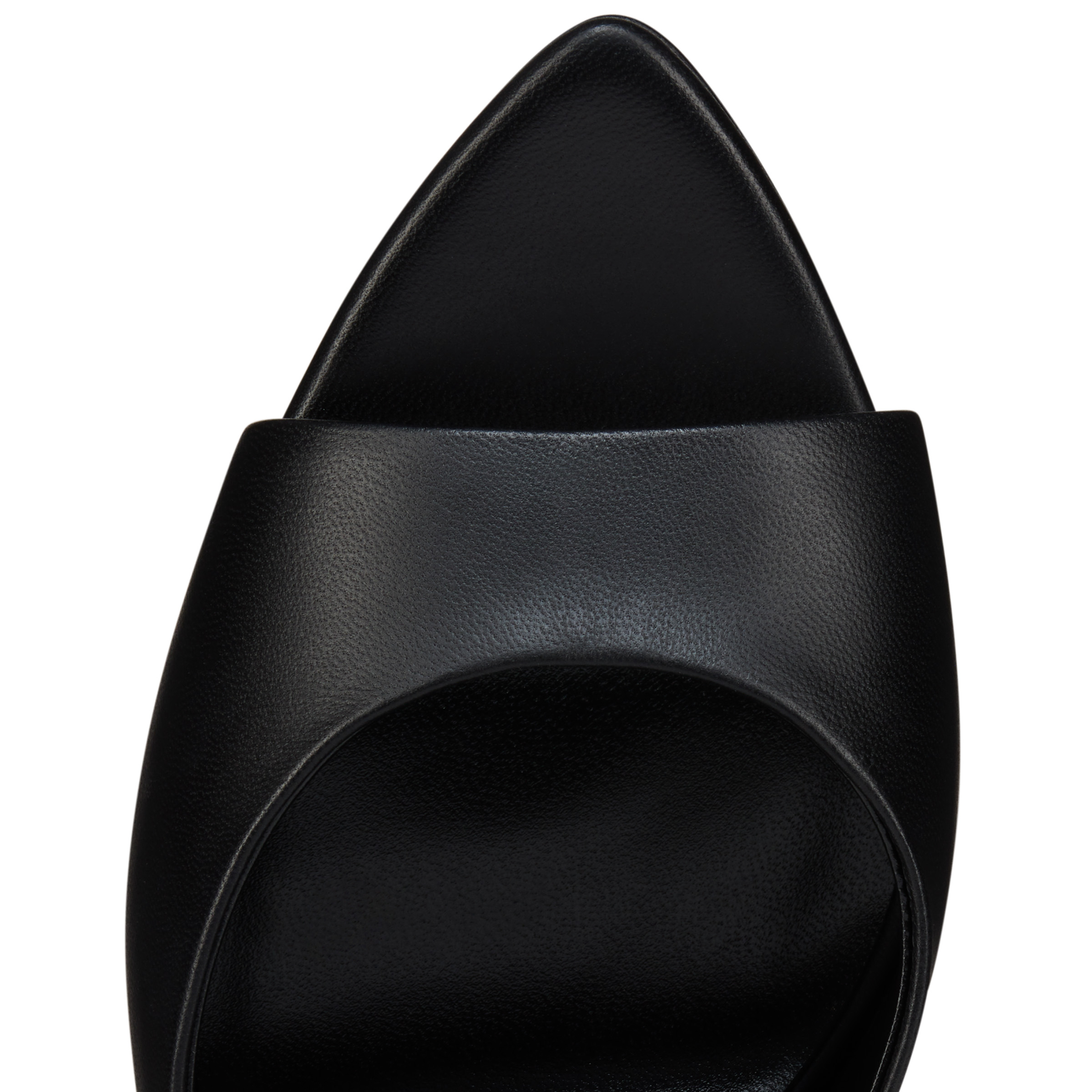 Miss Z Mule - 100 mm Mules - Lamb nappa leather - Black - Women