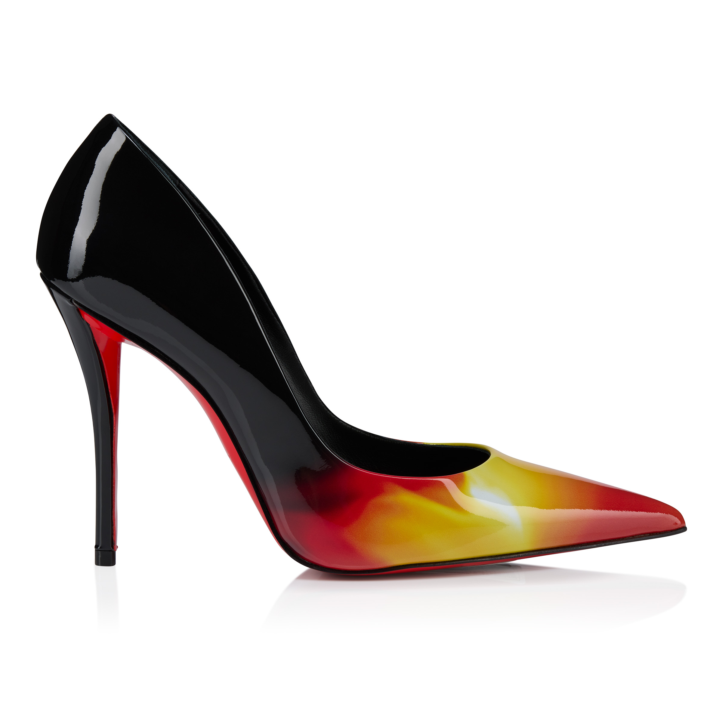 Miss Z - 100 mm Pumps - Patent calf leather - Multicolor - Women