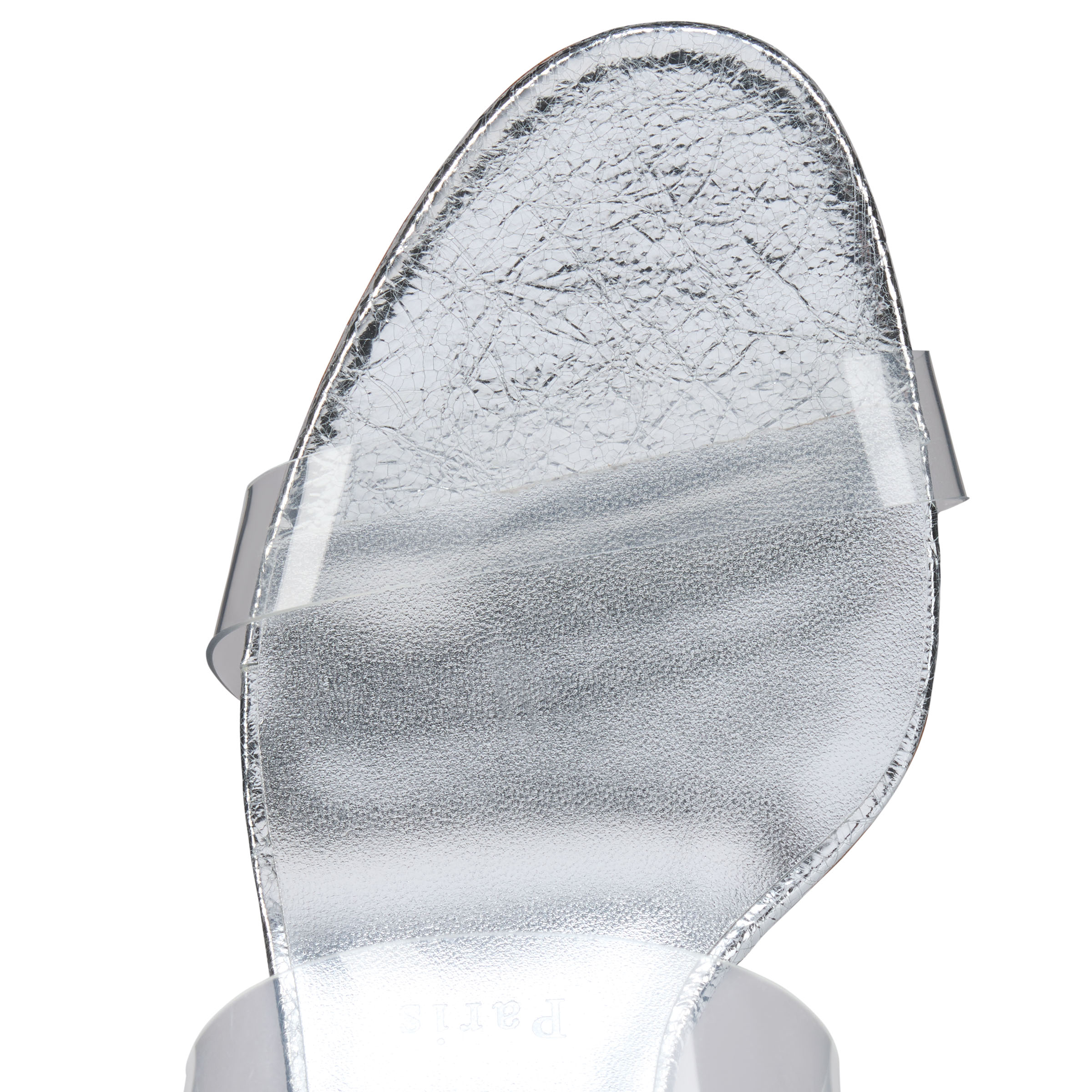 Just Nothing 55 mm Mules TPU and laminated calf leather