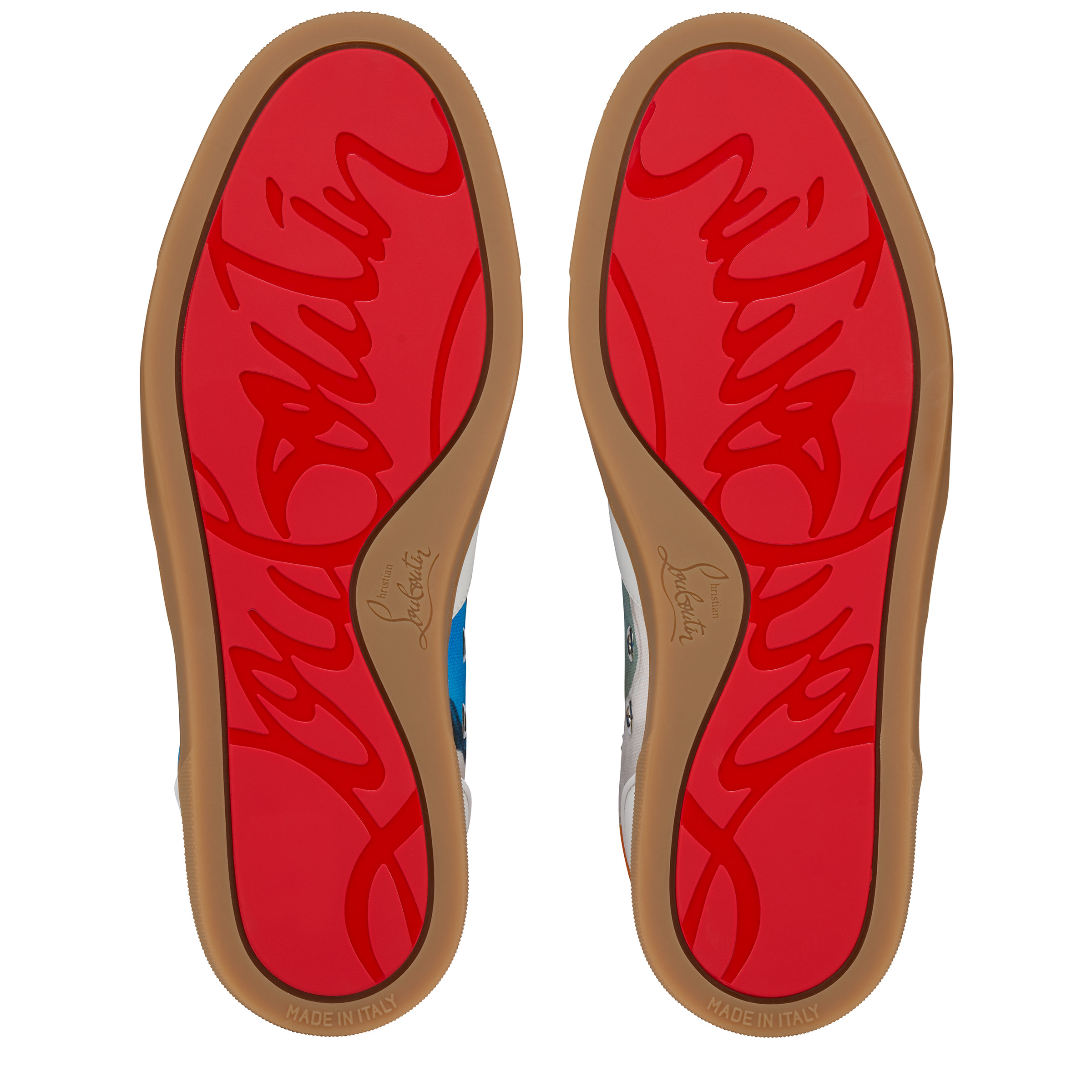 Tutti Rui - Sneakers - 'Flower' printed linen, calf leather