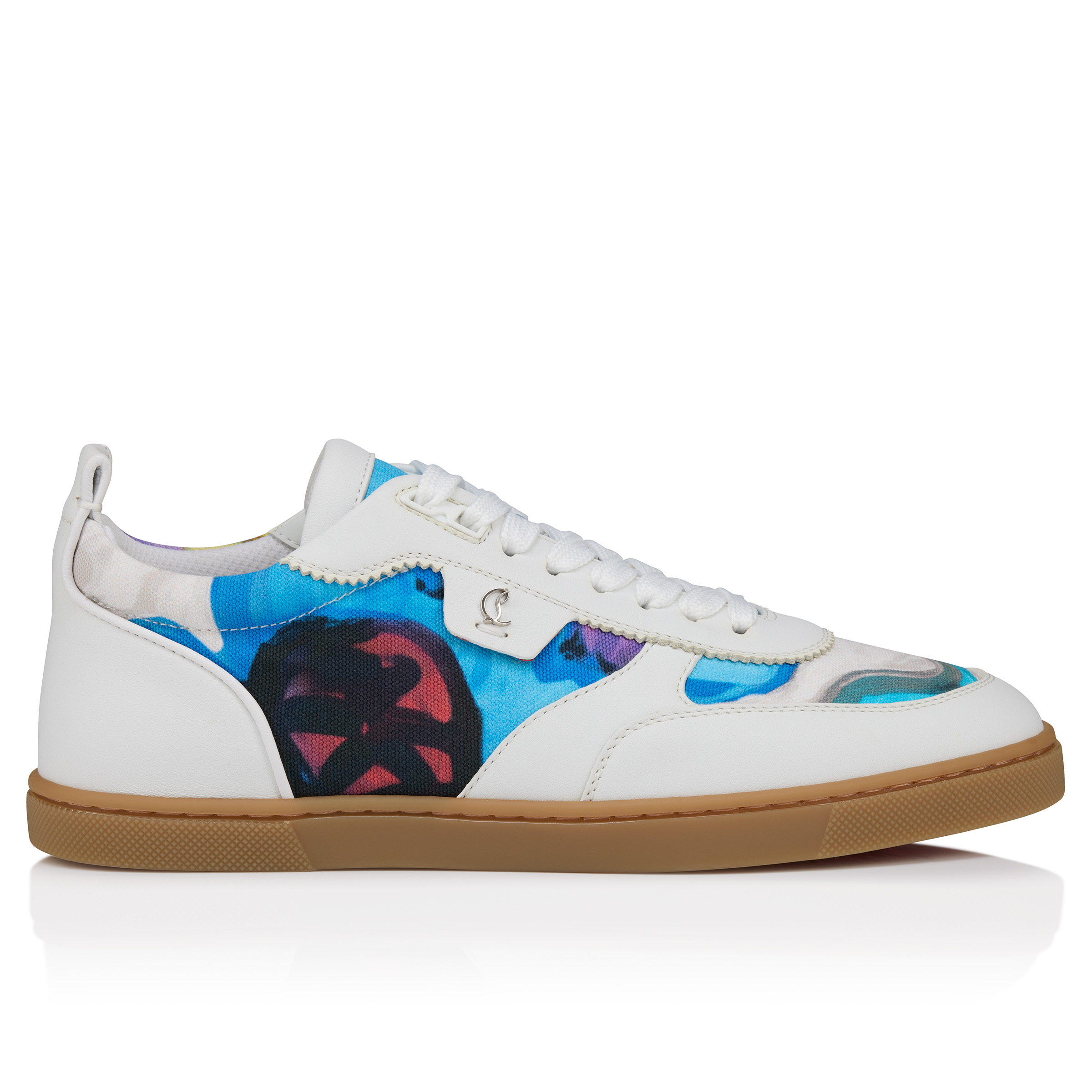Tutti Rui - Sneakers - 'Flower' printed linen, calf leather Tutti Rui - Sneakers - 'Flower' printed linen, calf leather
