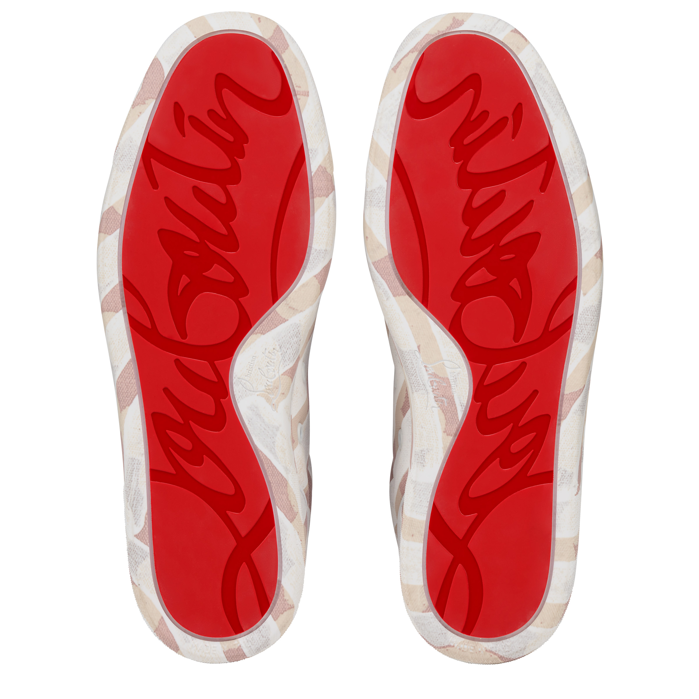 【関税&送料込】Christian Louboutin Sneaker Louis Junior In Louis Junior - Sneakers - Veau velours - Black - Men