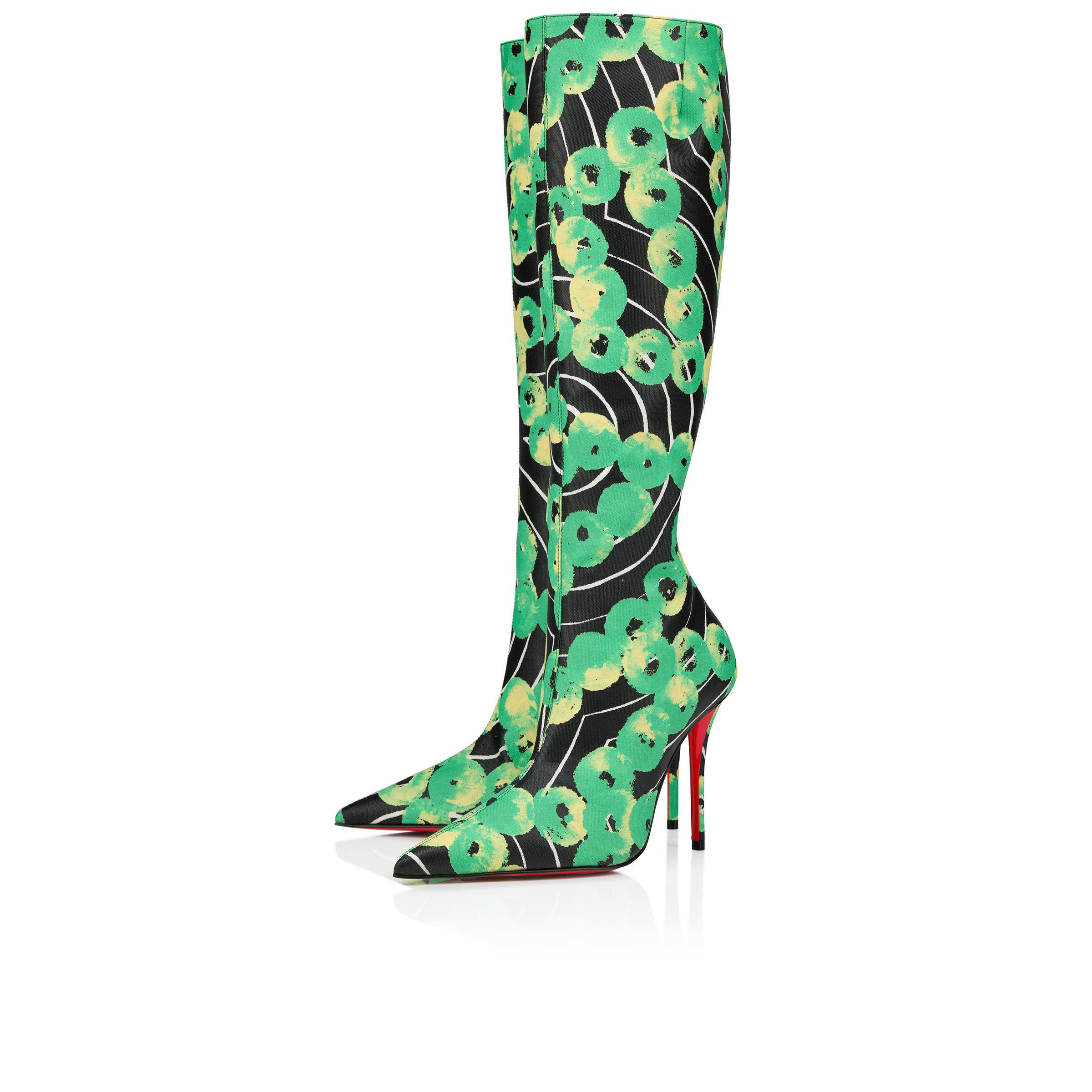 ULKIN CANVAS x BETTY BOOP FLIP FLOP BELTED LONG BOOTS コラボ L'Artiste Haruko Combat Boot (Women) - Black Multi – The