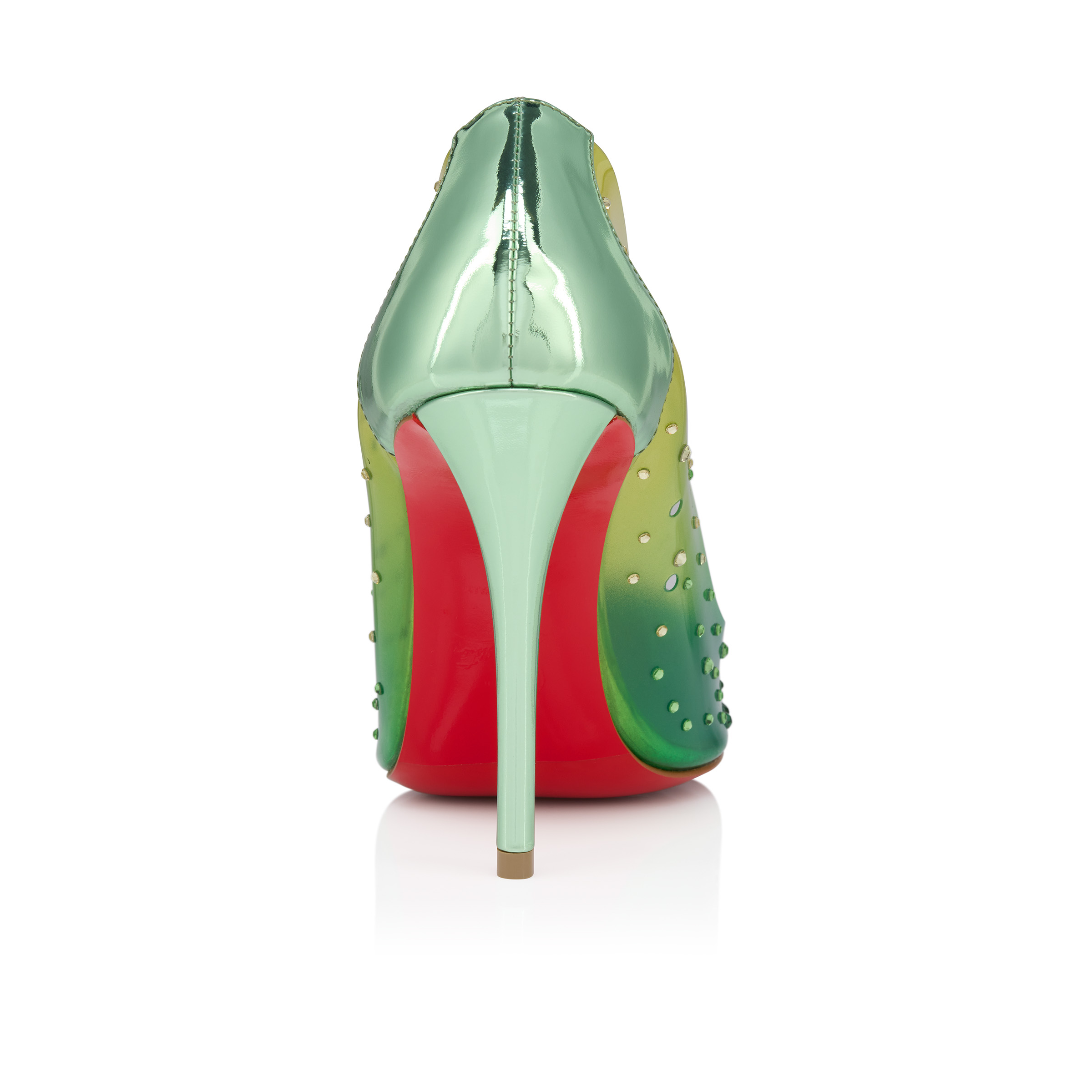 Miss Z Degrastrass PVC - 100 mm Pumps - PVC and laminated