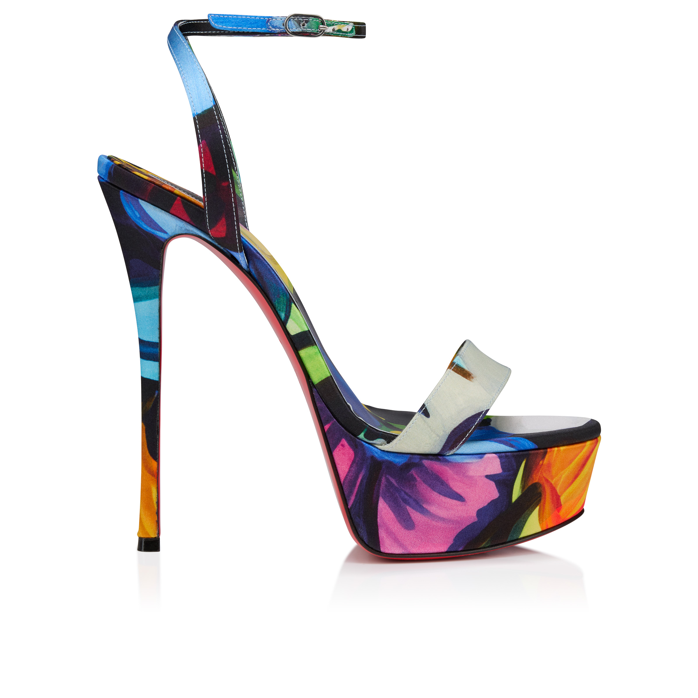 Loubi Queen Alta - 150 mm Strappy sandals - 