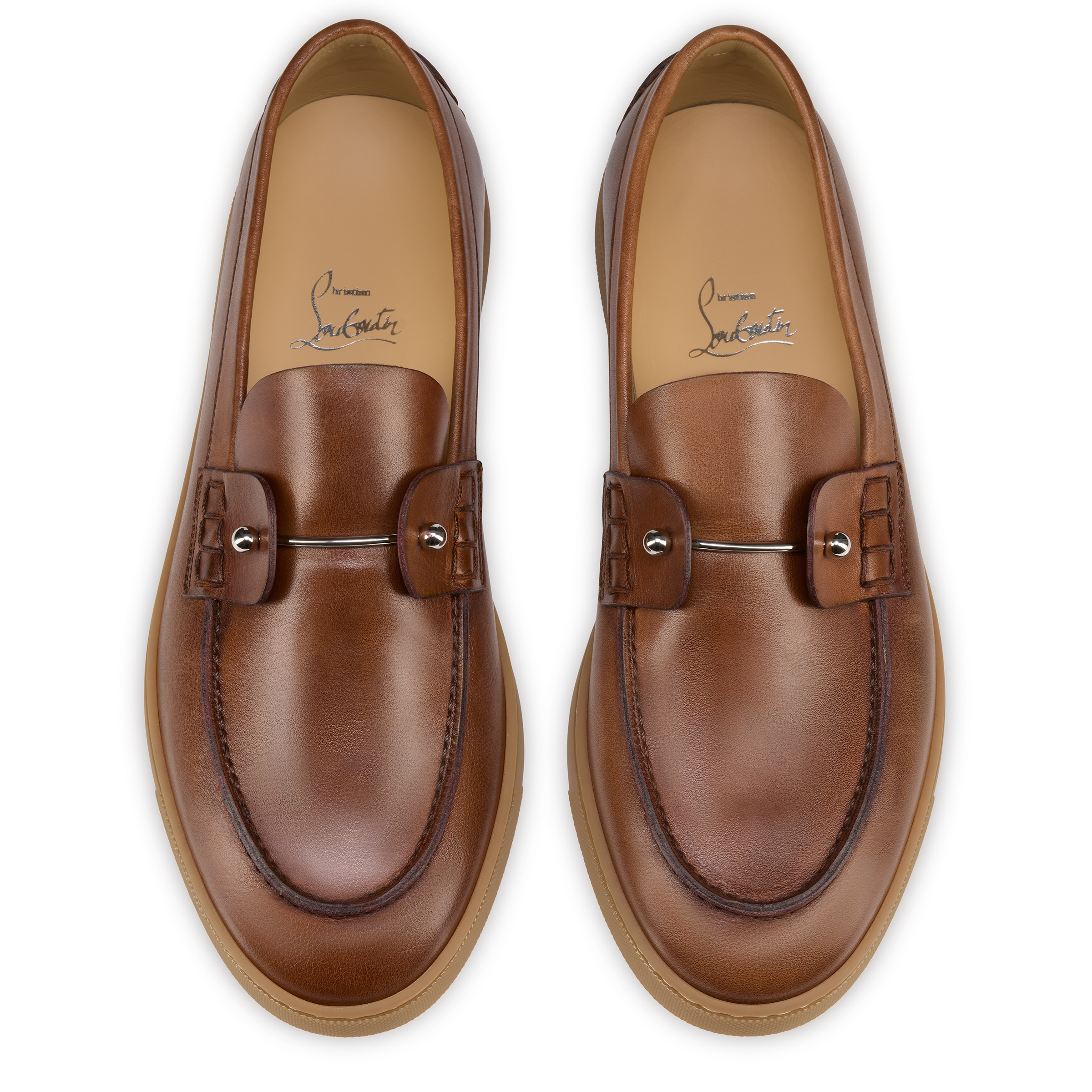 Christian Louboutin ブーツ ベージュx茶(豹柄) 2118425J0017 Christian Louboutin | Tutti Rui beige suede sneakers | Savannahs