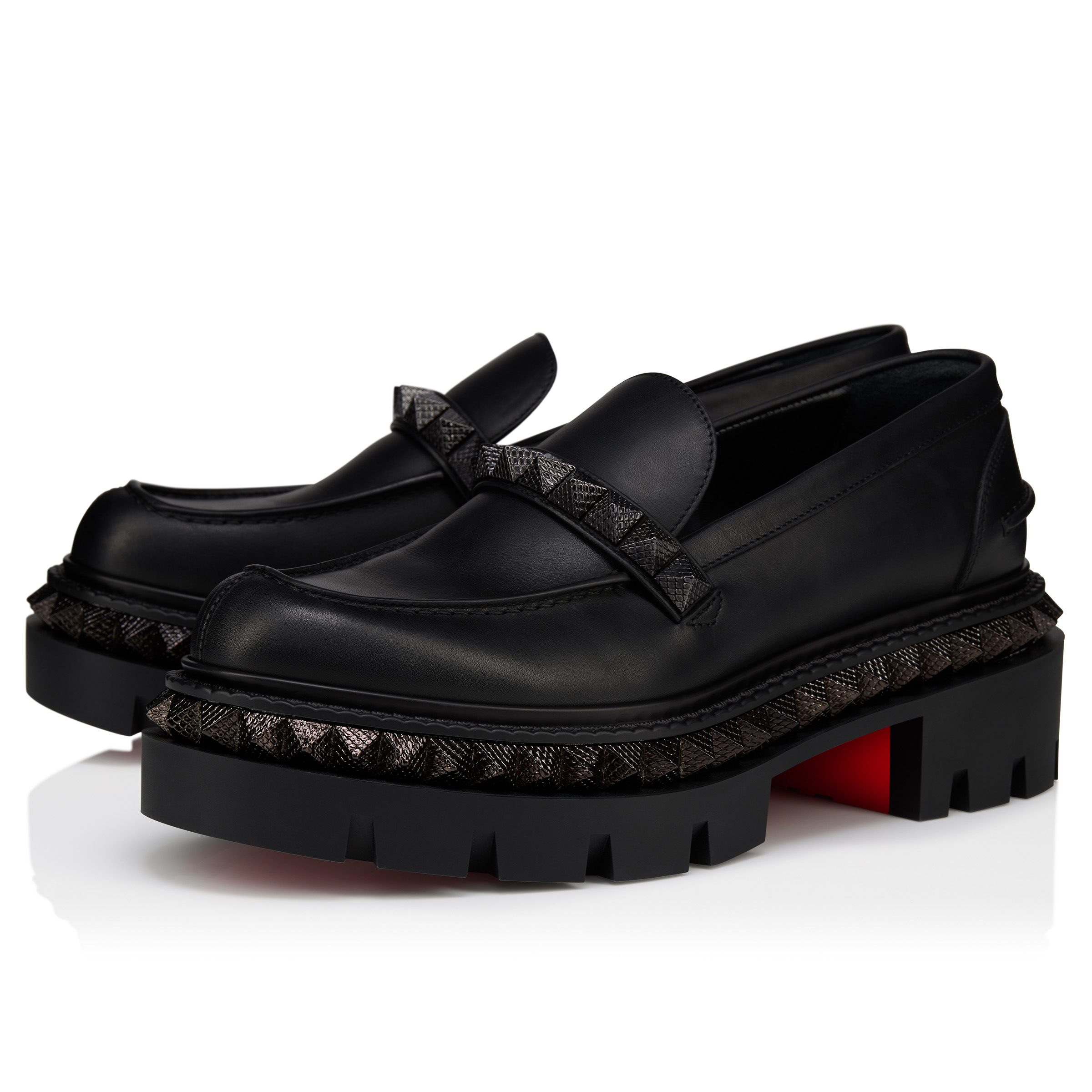 t*a様 Christian Louboutin ブラックローファー 3250777b439-3250777b439-