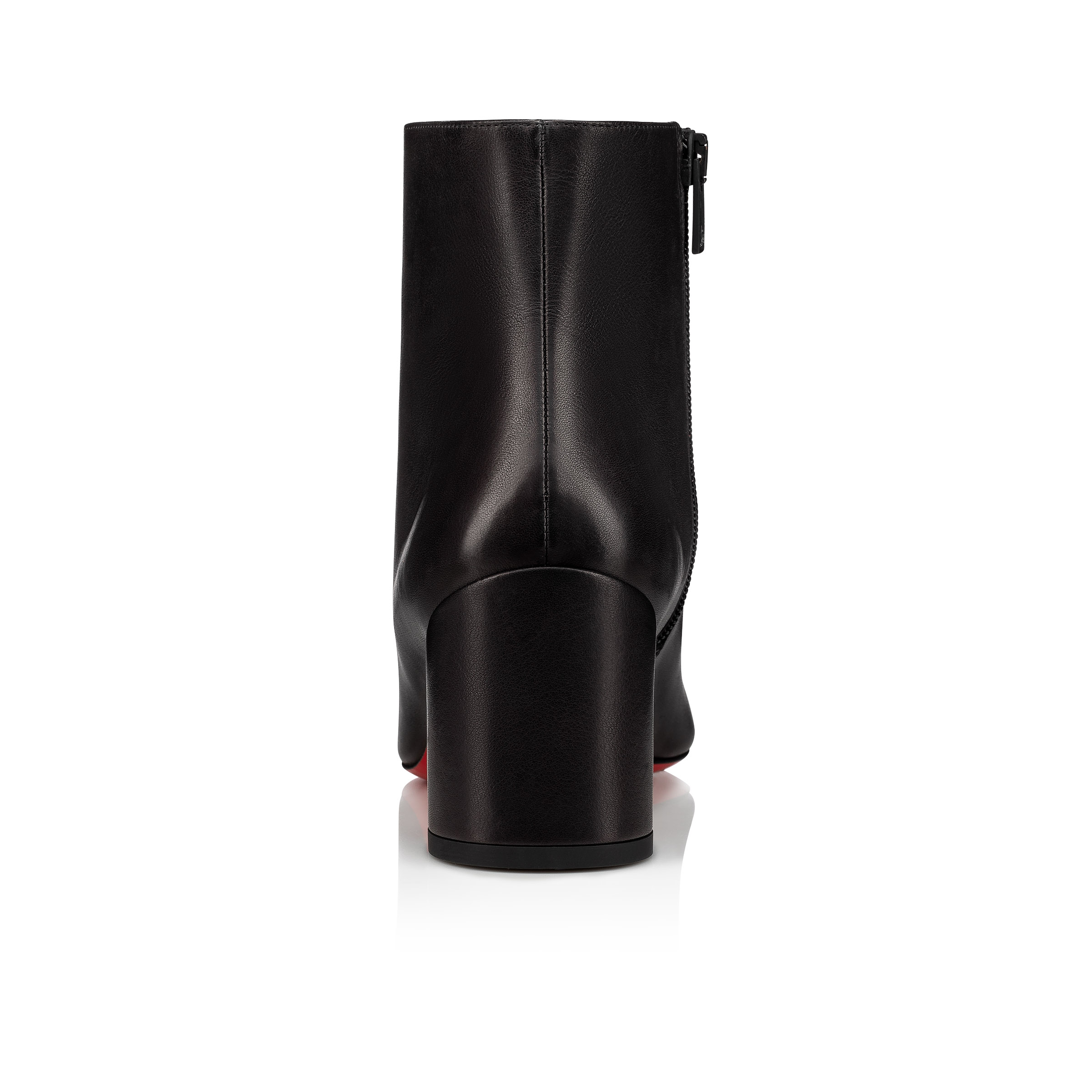 Christian Louboutin ブラックブーティ Jane Booty - 55 mm Low boots - Calf leather - Black - Women