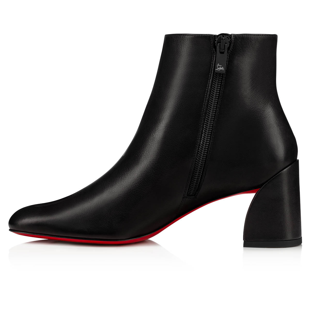 Jane Booty - 55 mm Low boots - Calf leather - Black - Women