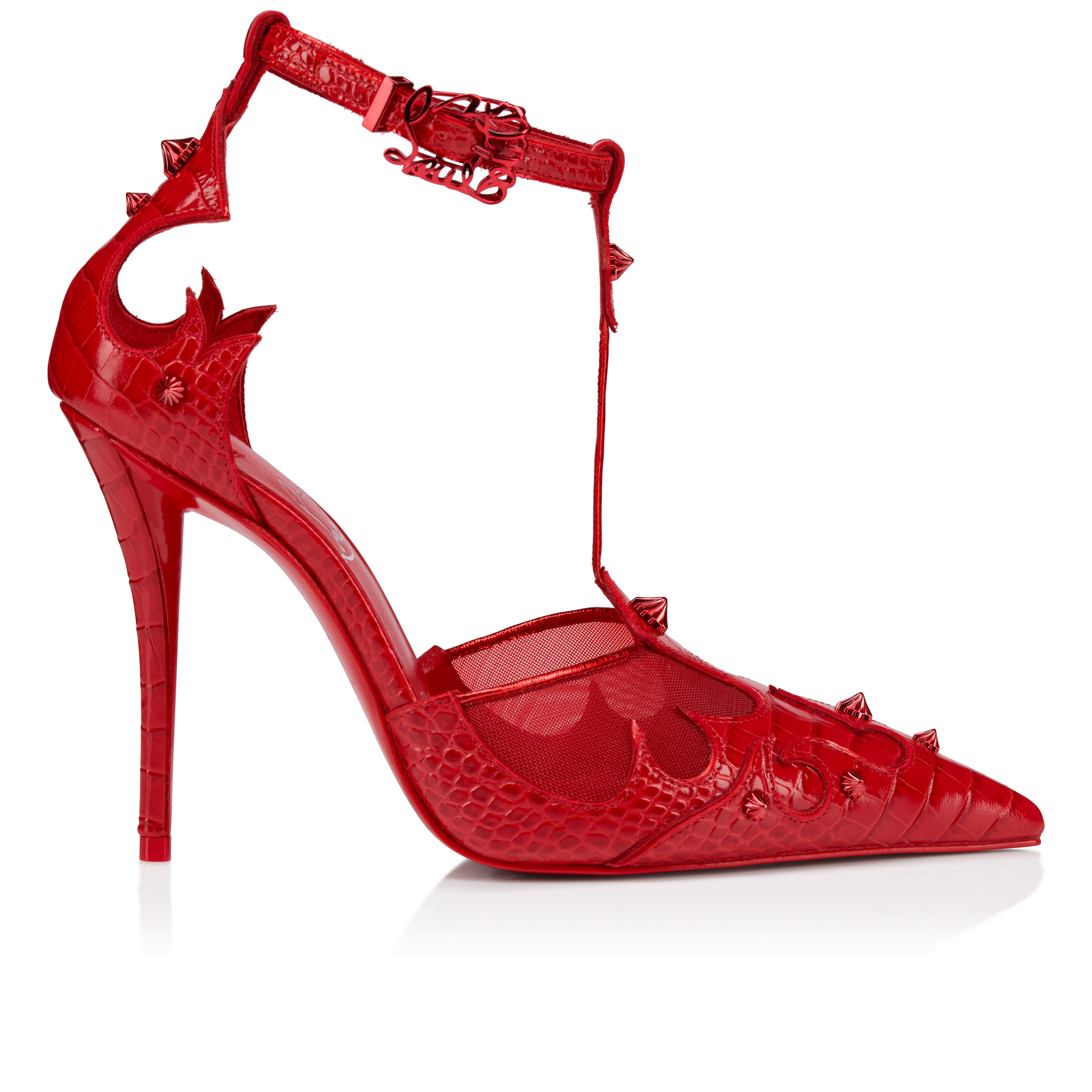 Christian Louboutin 靴ベラ　メタリックレッド　非売品 Christian Louboutin 靴ベラ メタリックレッド 非売品 Christian
