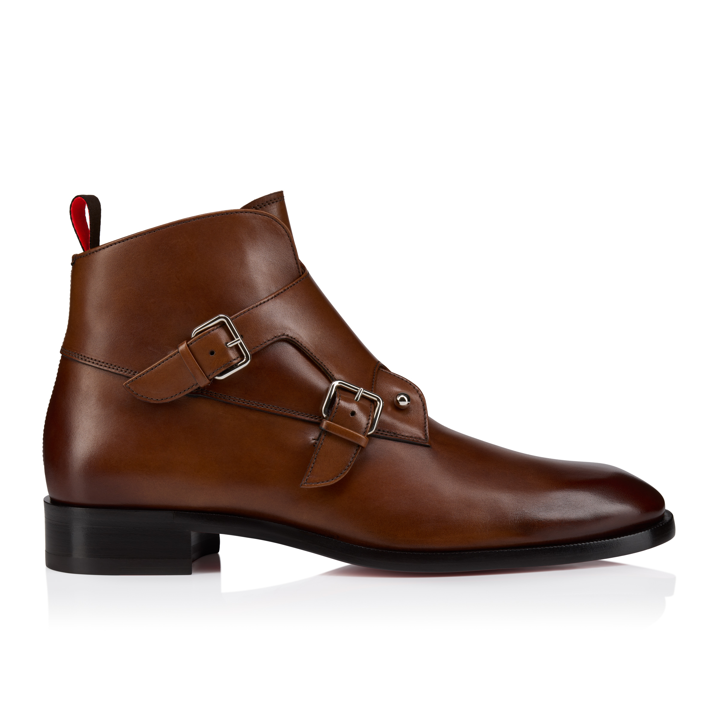 Chambelimonk Boot - Boots - Patinated calf leather - Havane - Men