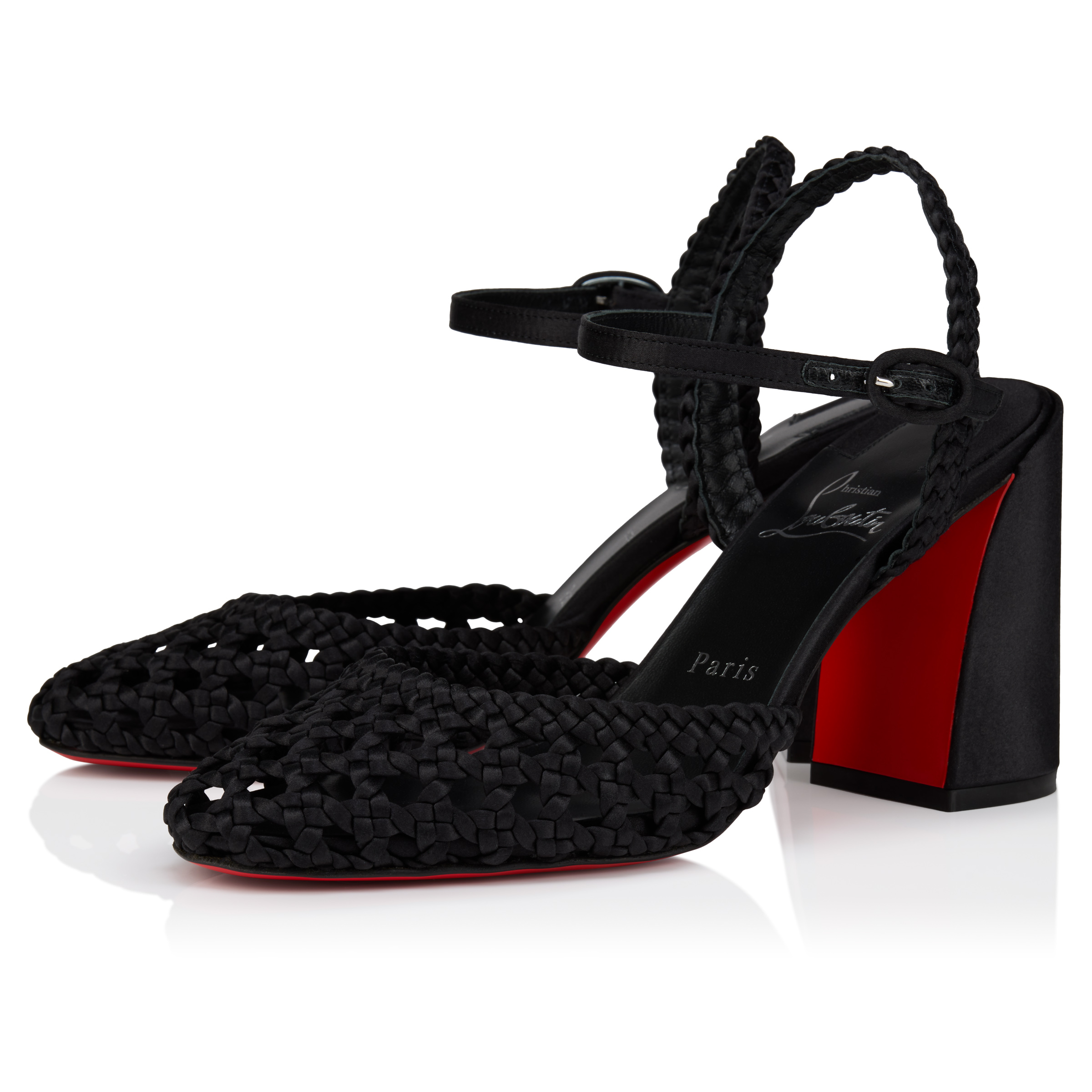 Jane Pump Nandina - 85 mm Pumps - Crepe satin - Black - Women