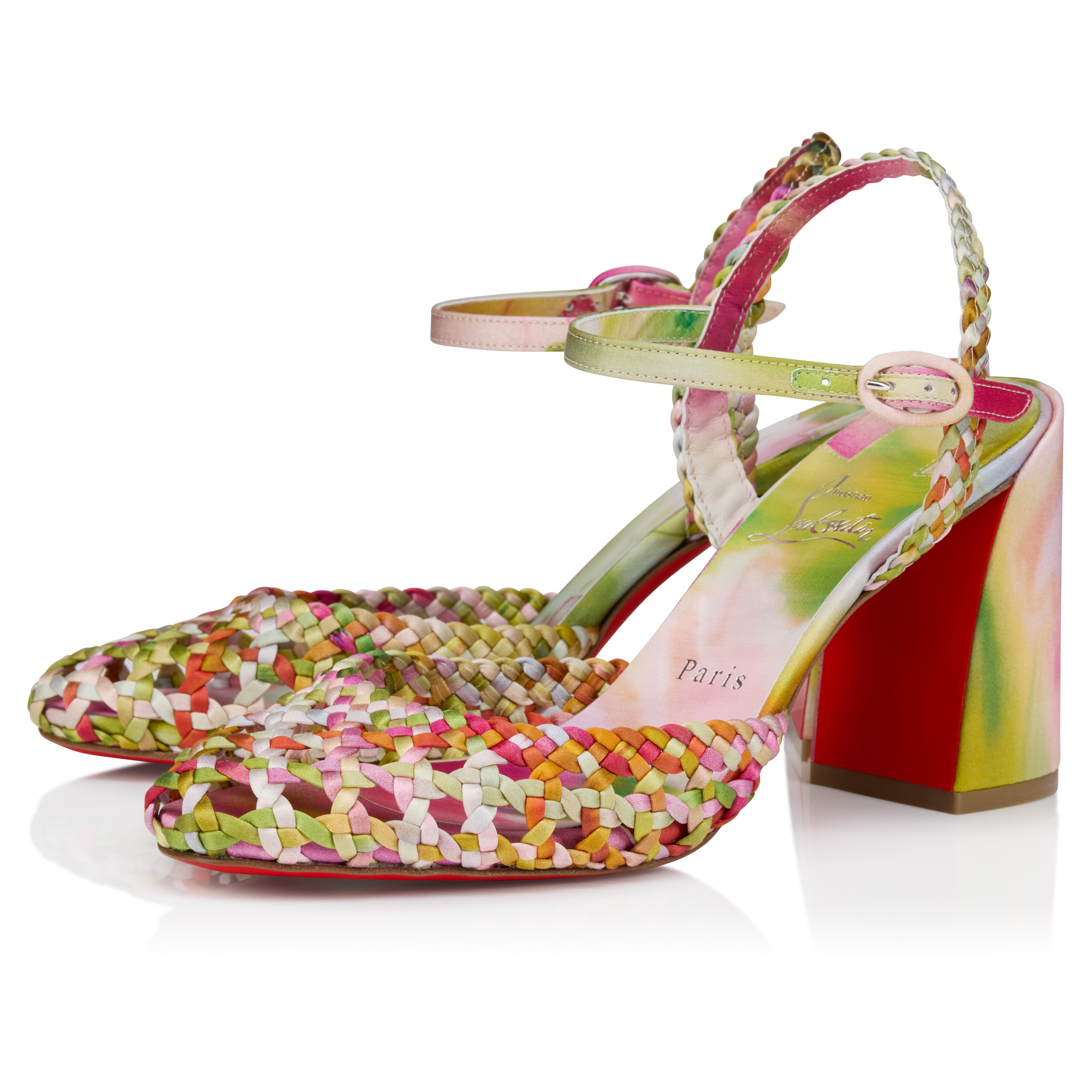 Jane Pump Nandina - 85 mm Pumps - Botanica printed crepe satin