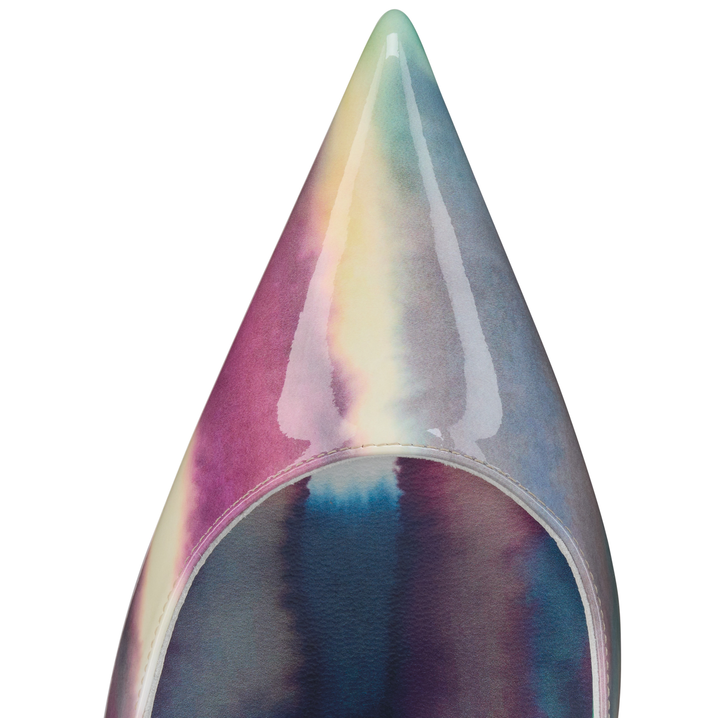Miss Z - 100 mm Pumps - Tie-dye patent calf leather - Multicolor
