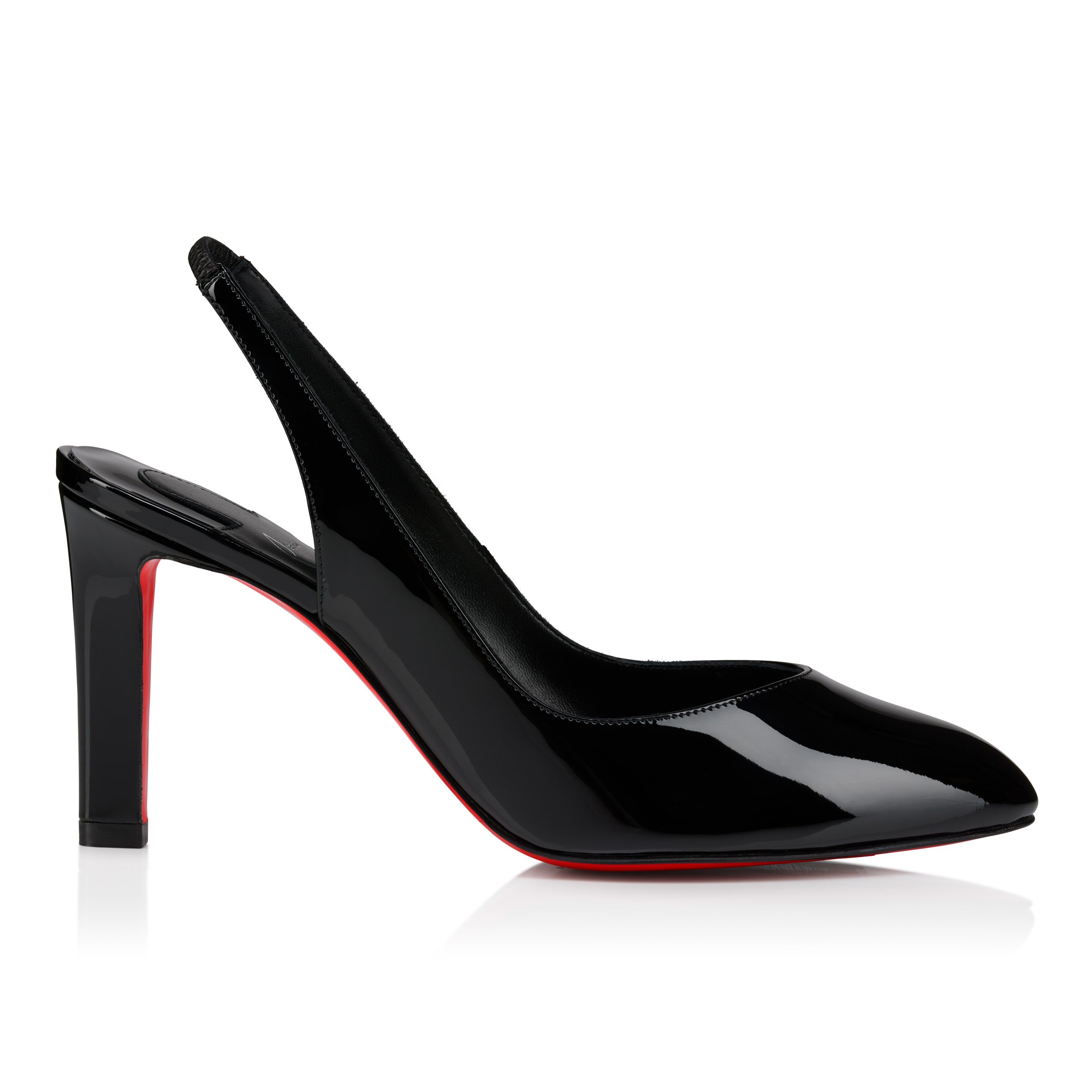 Fannylove Sling - 85 mm Slingback pumps - Patent calf leather