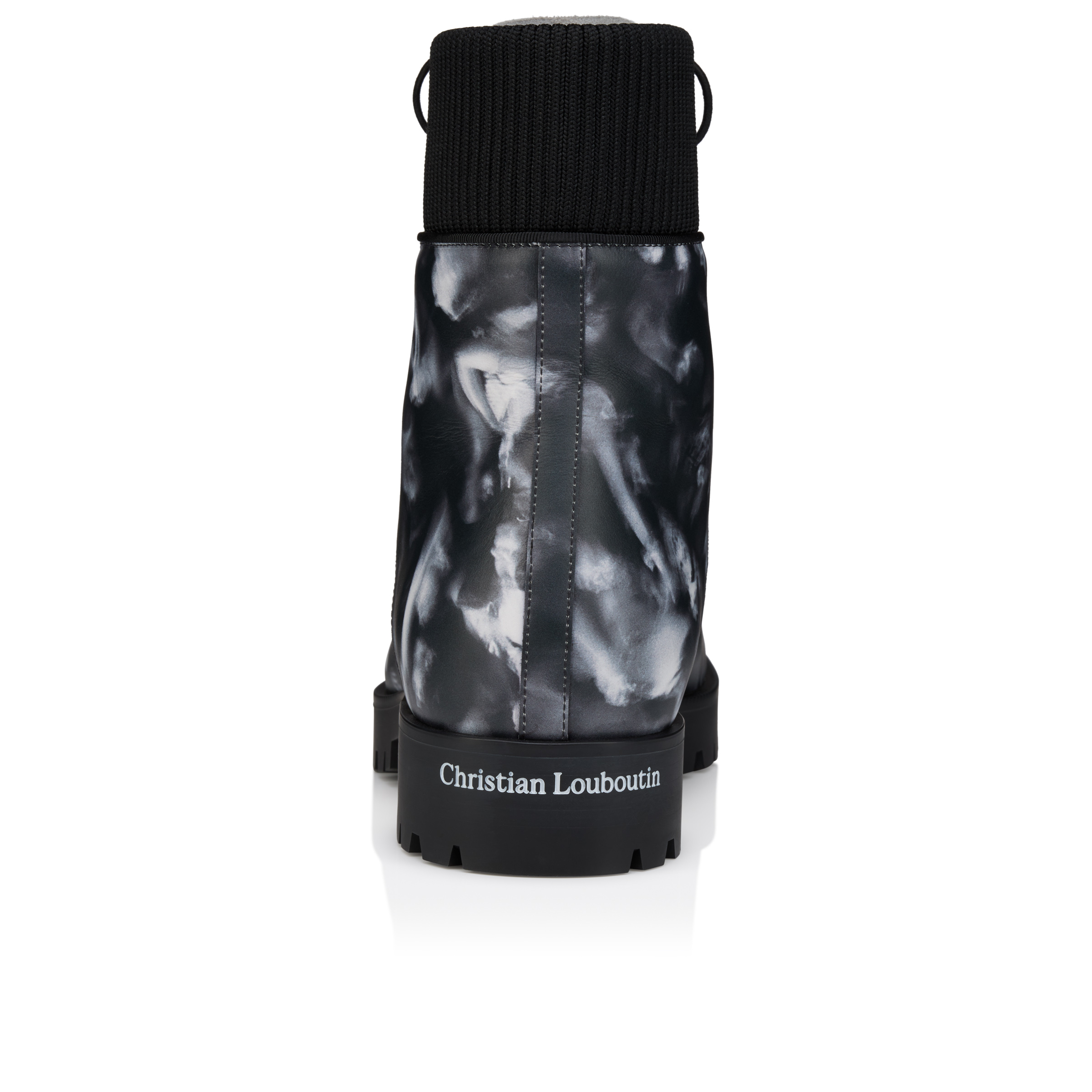 Trapman TCT 2 - Boots - Moises printed calf leather - Black white
