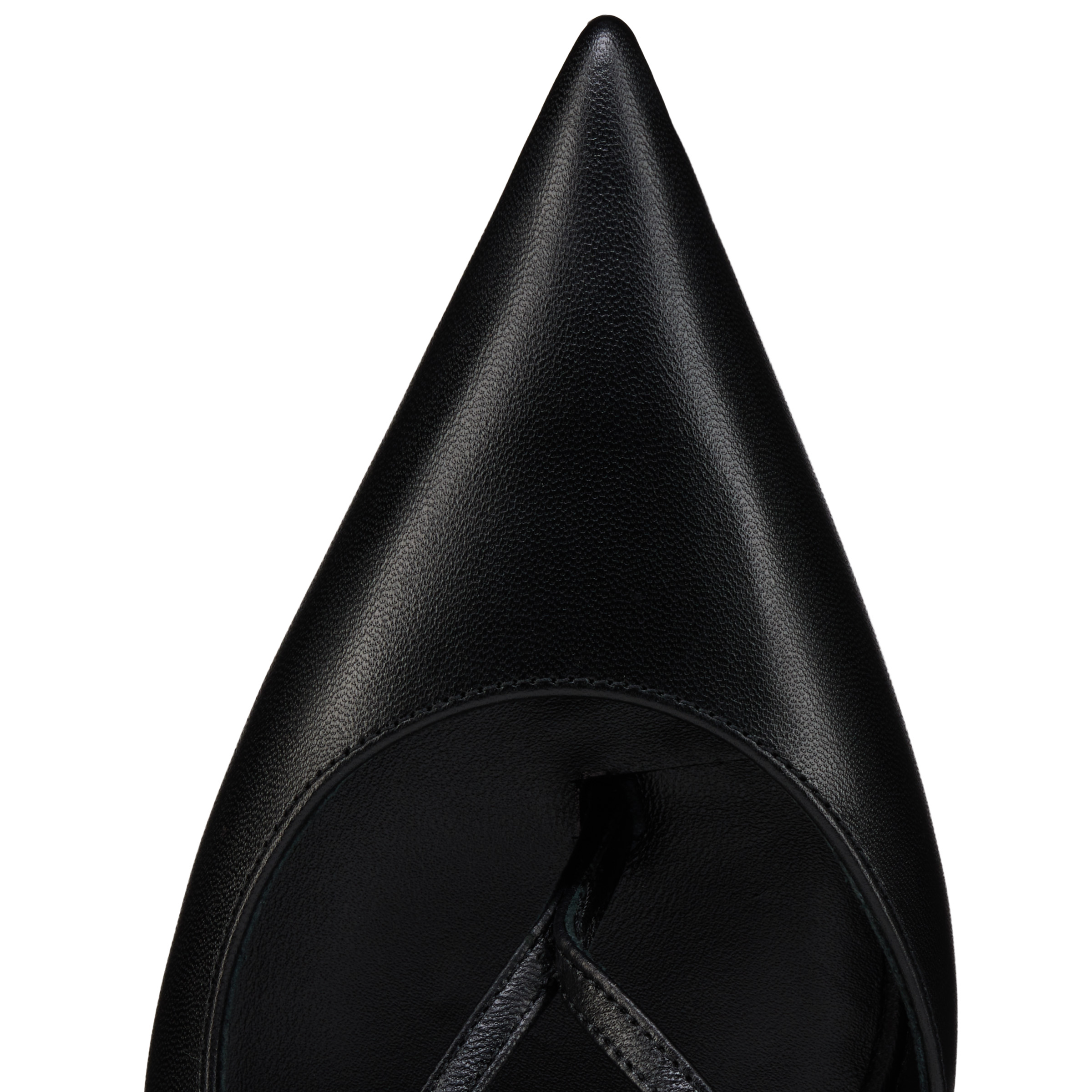 Twistissimo - 60 mm Slingback pumps - Kid leather - Black - Women