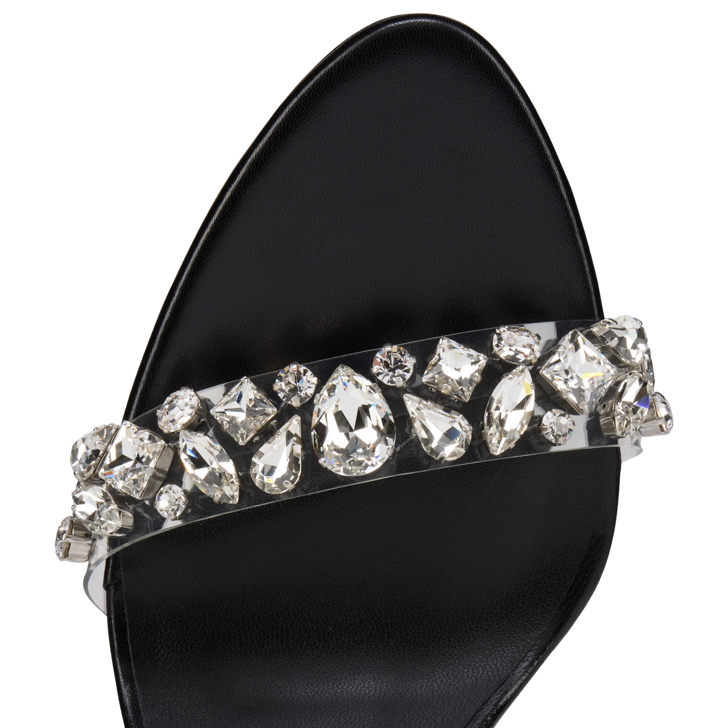 Fanny Jolly - 100 mm Strappy sandals - TPU and kid leather