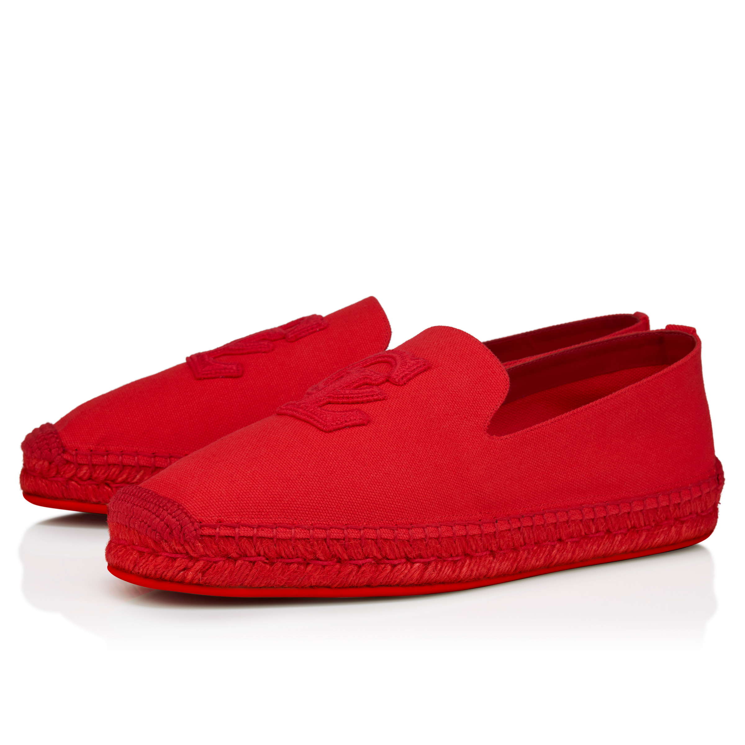 Espado - Espadrilles - Cotton - Loubi - Men - Christian Louboutin