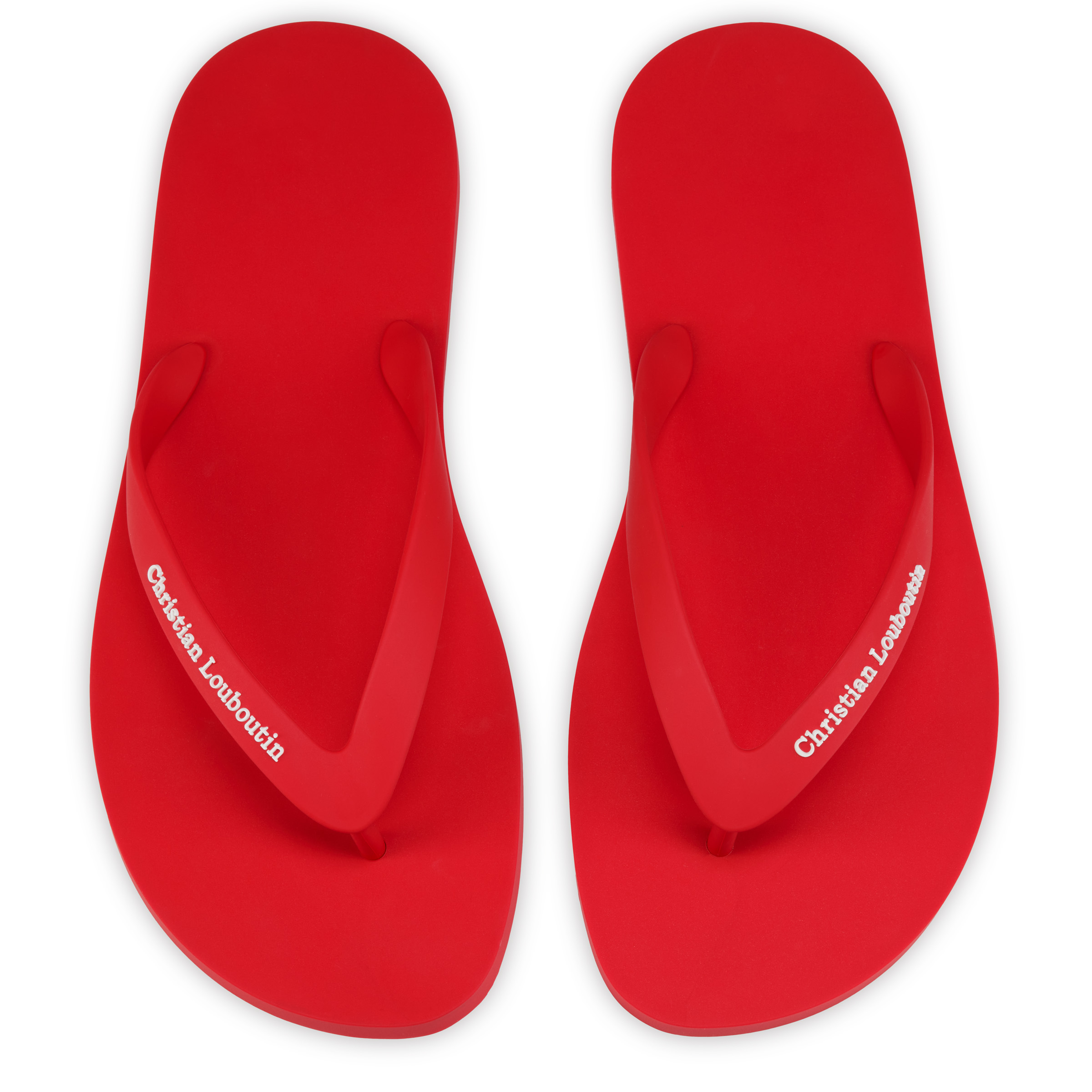 Christian Louboutin スポーツサンダル The Christian Louboutin Summer - Thongs - Rubber - Loubi - Men