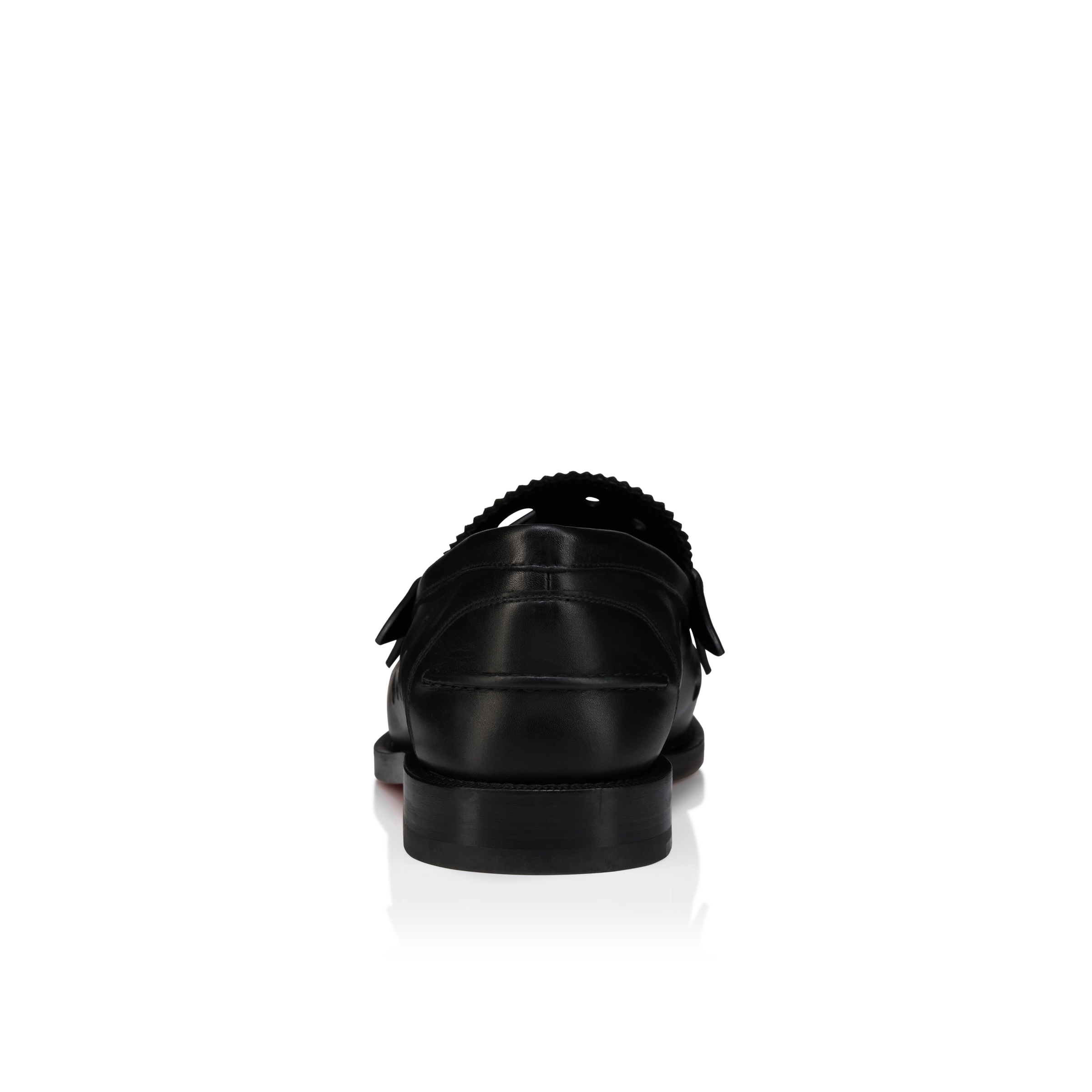 The Plato Dots Loafer - Loafers - Calf leather - Black - Men