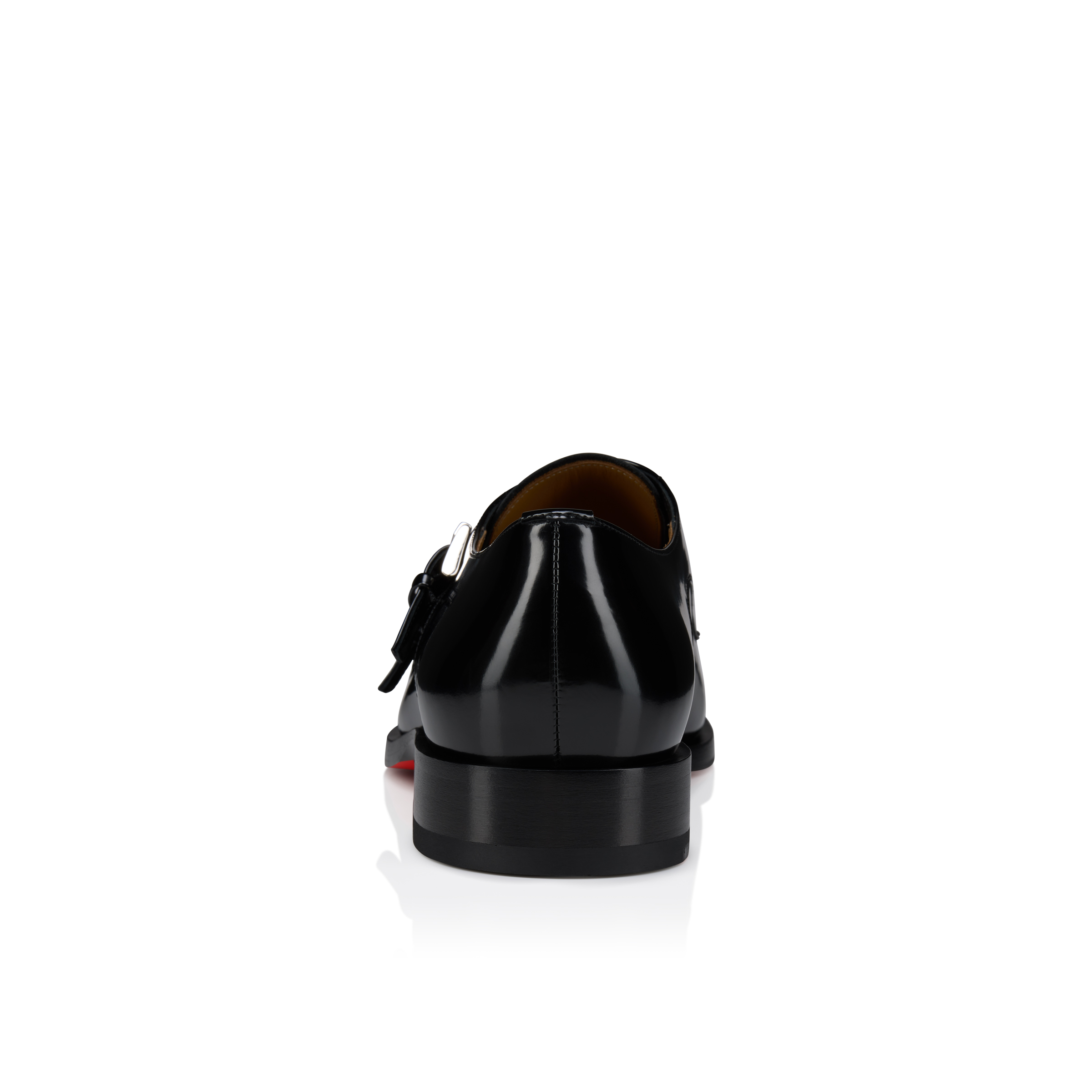 Moustachou Monk - Monk-straps - Calf Abrasivato - Black - Men
