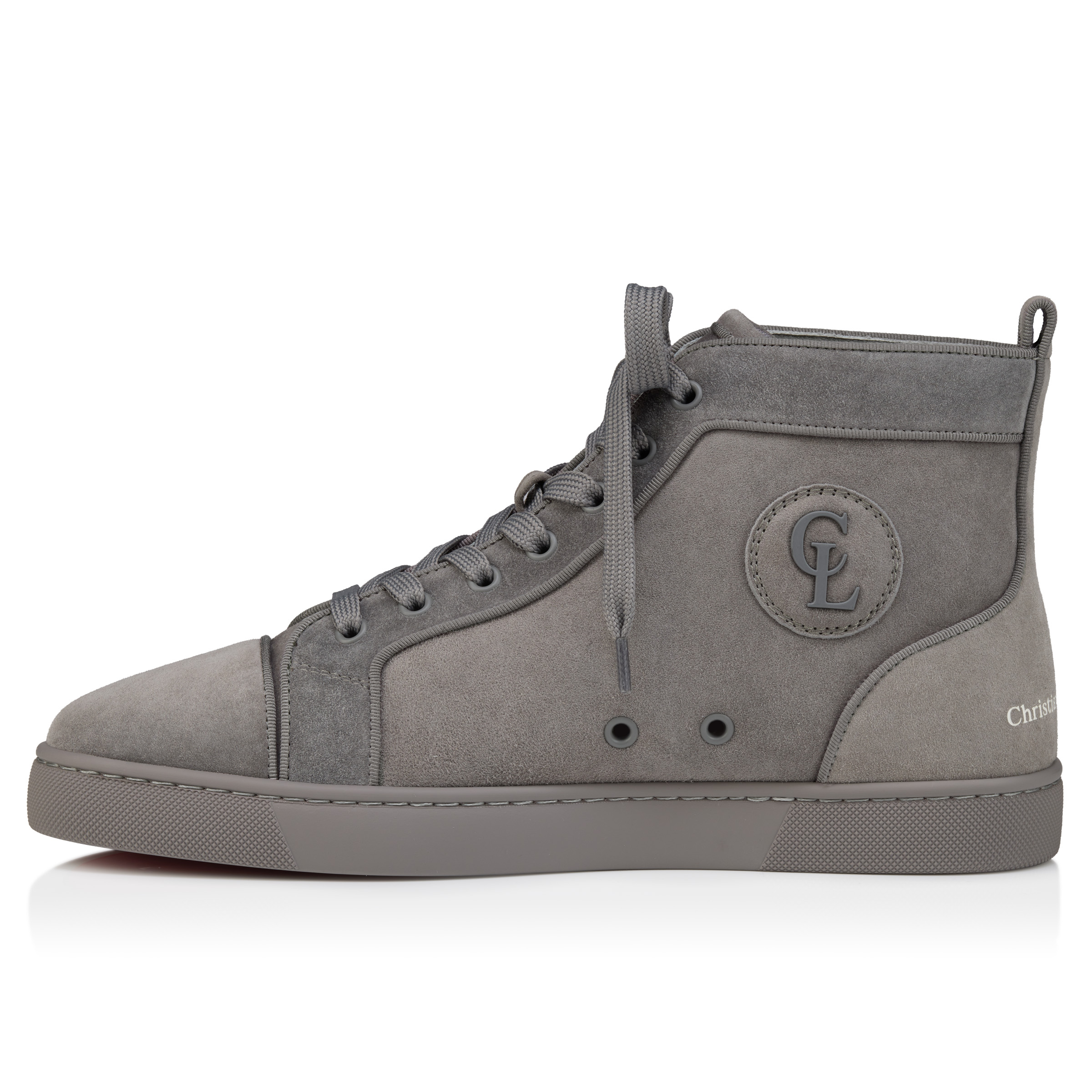 Louis Canopy - Sneakers - Veau velours leather - Phantom Grey