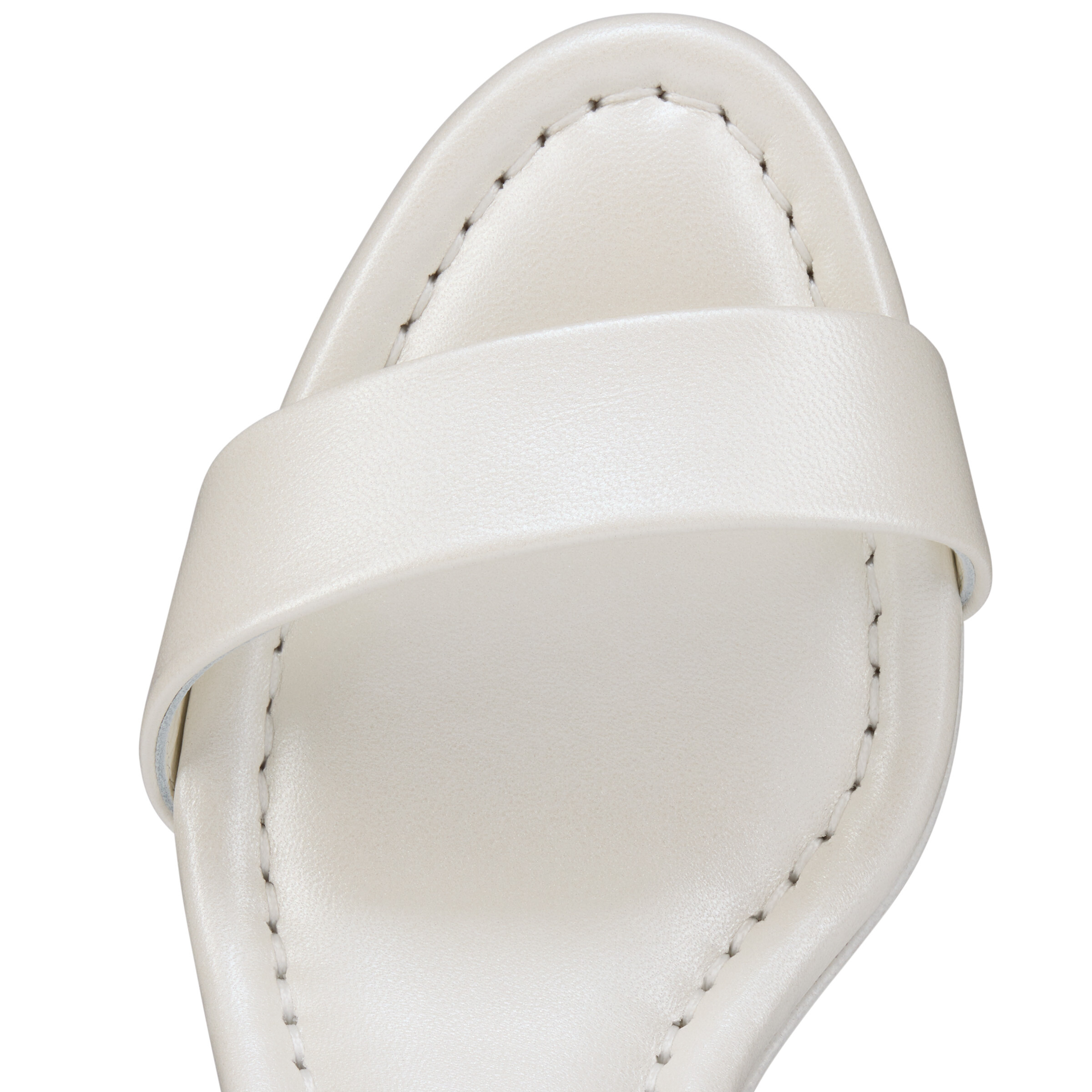 Jane Sandal - 85 mm Sandals - Pearly nappa leather - Bianco