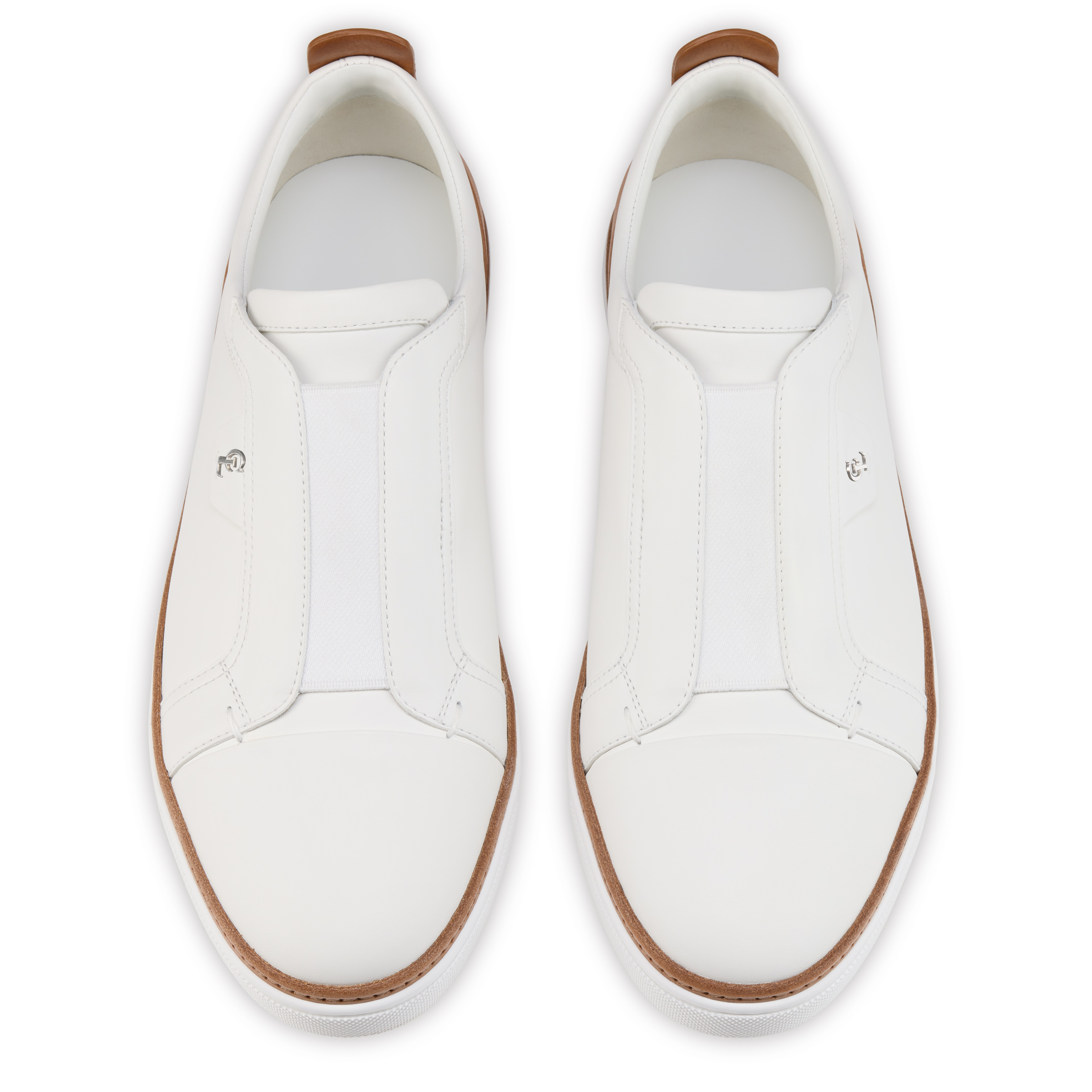 Marcontonio - Sneakers - Calf leather - White - Men - Christian