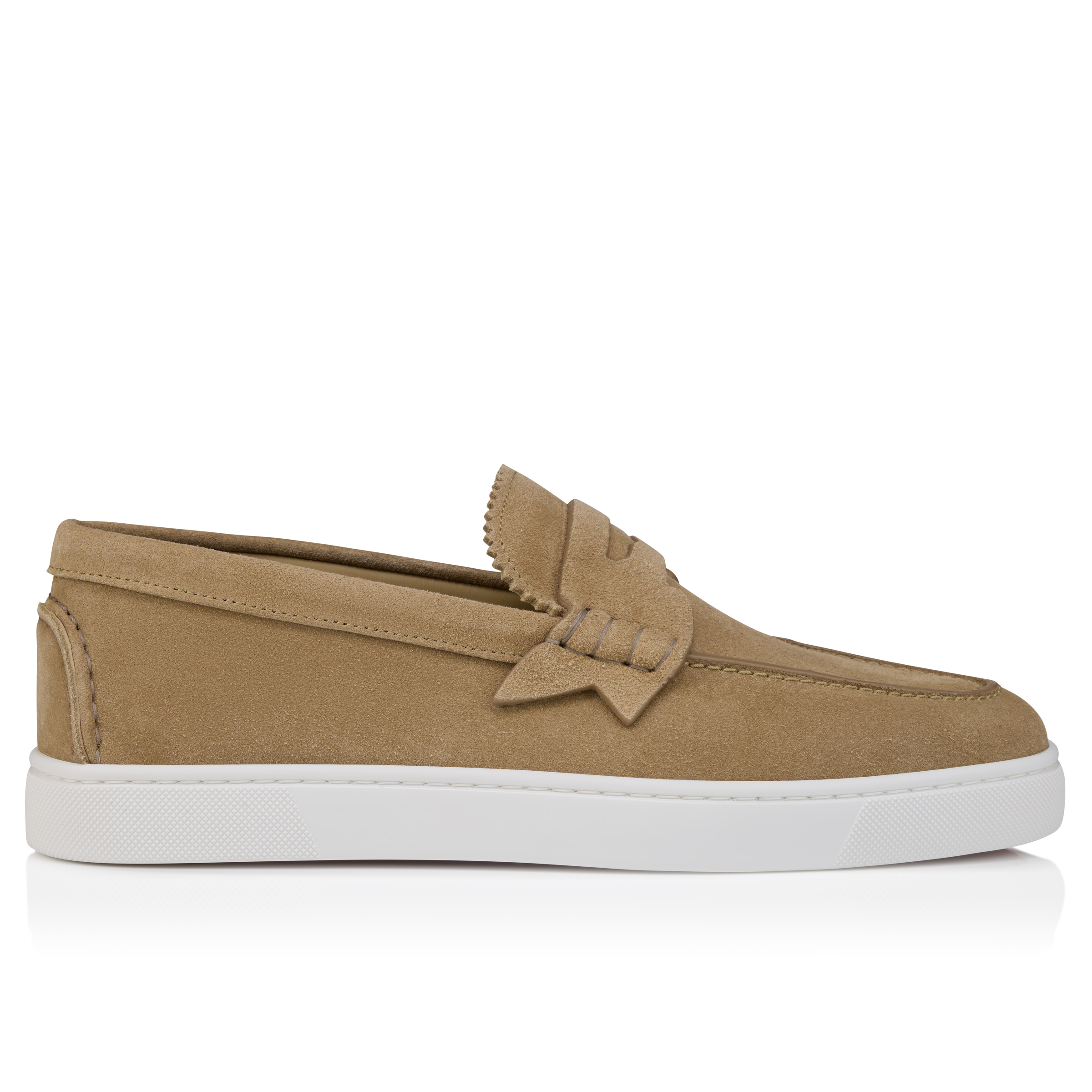The Harold I - Boat shoes - Reversed calf leather - Saharienne