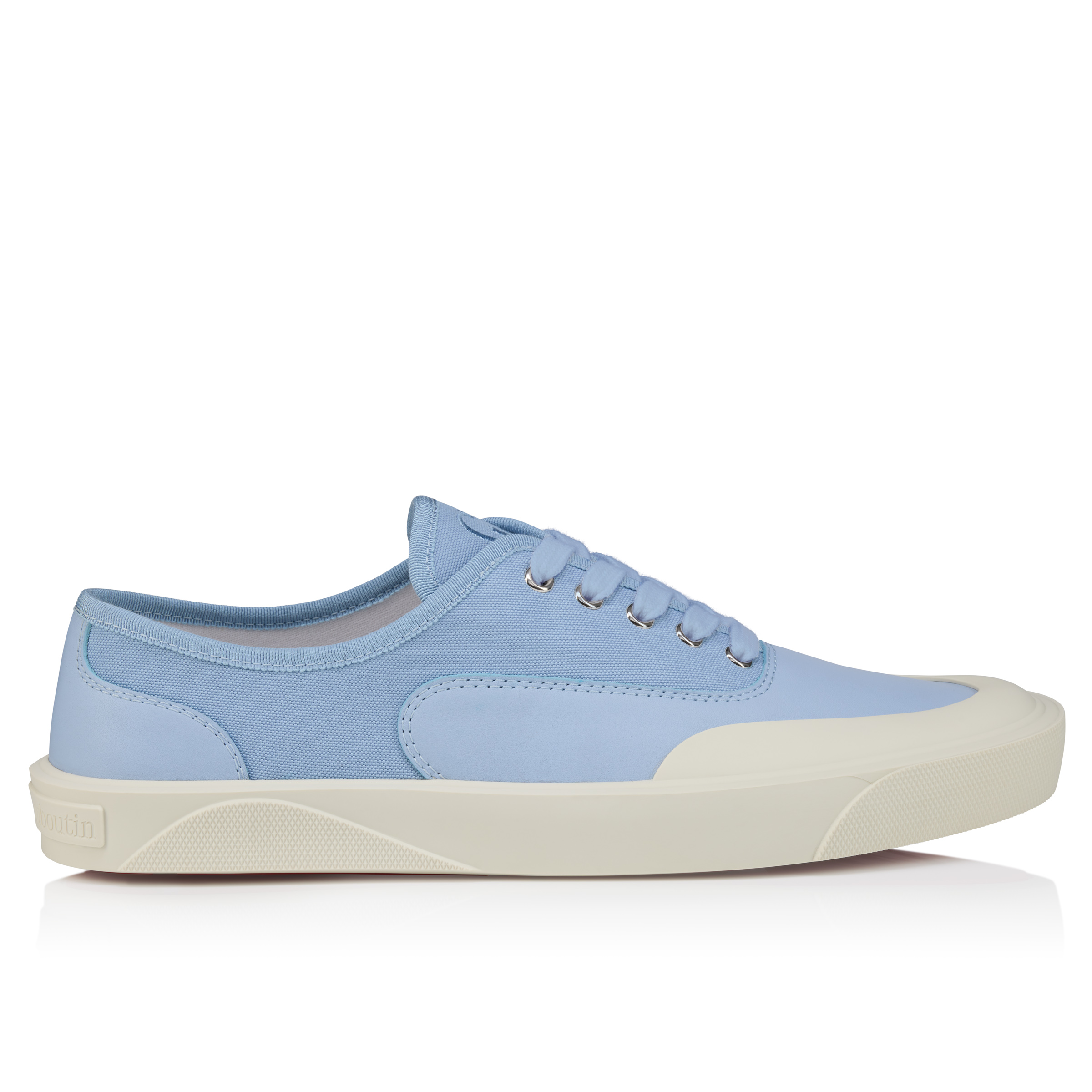 Tactical Skate - Sneakers - Calf leather and cotton - Pastel Blue