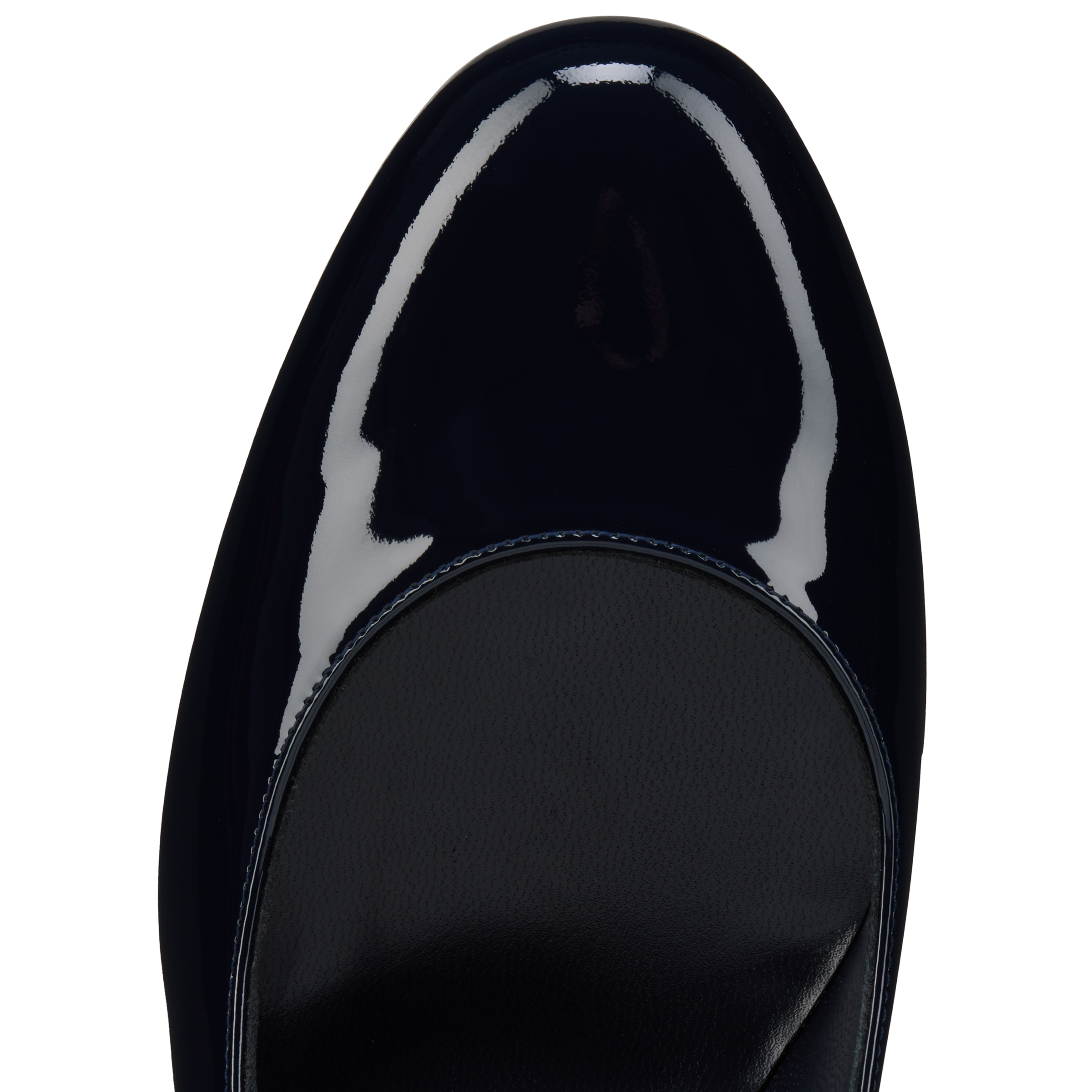 Miss Jane Pump - 55 mm Pumps - Patent calf leather - Marine