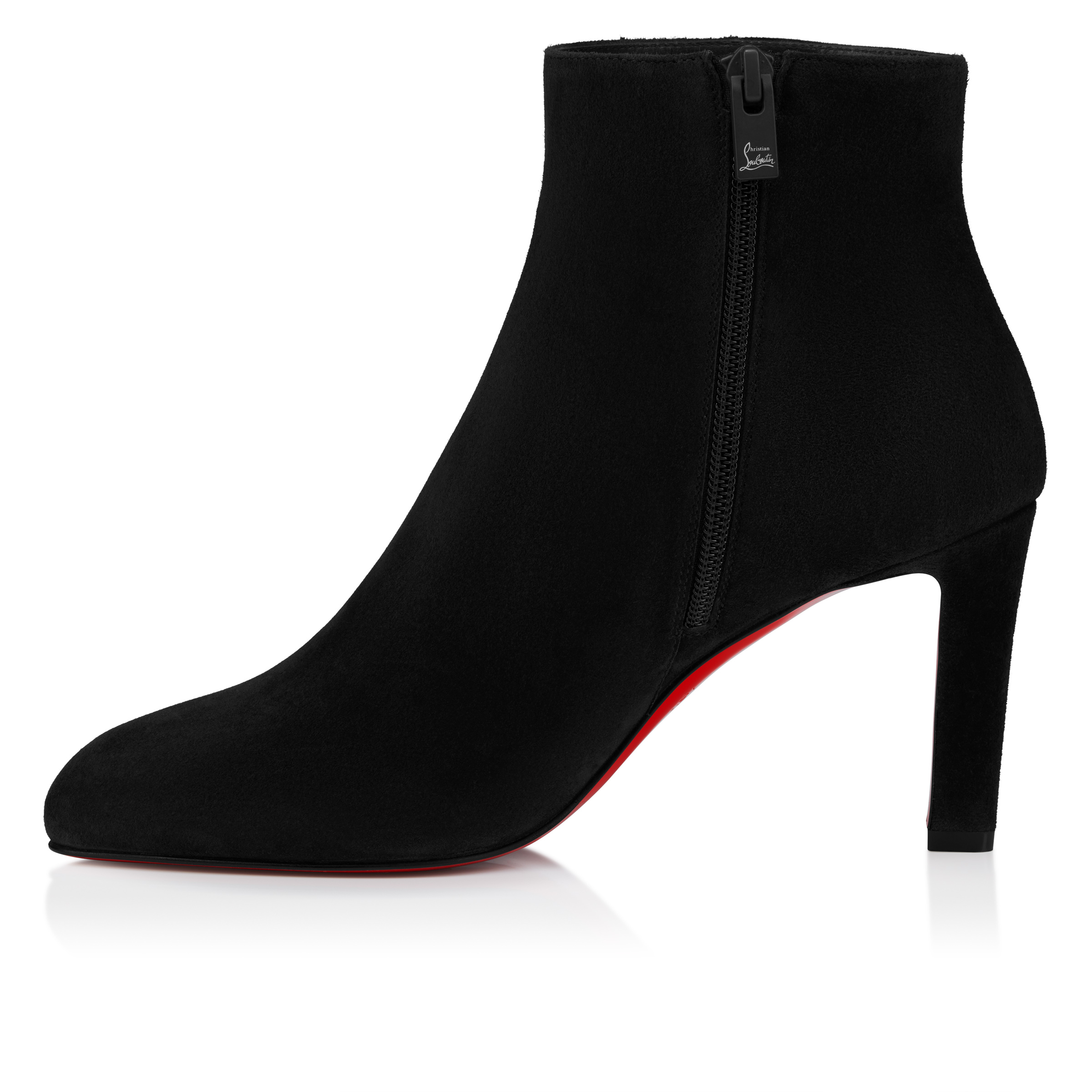 Fannylove Booty - 85 mm Low boots - Veau velours - Black - Women