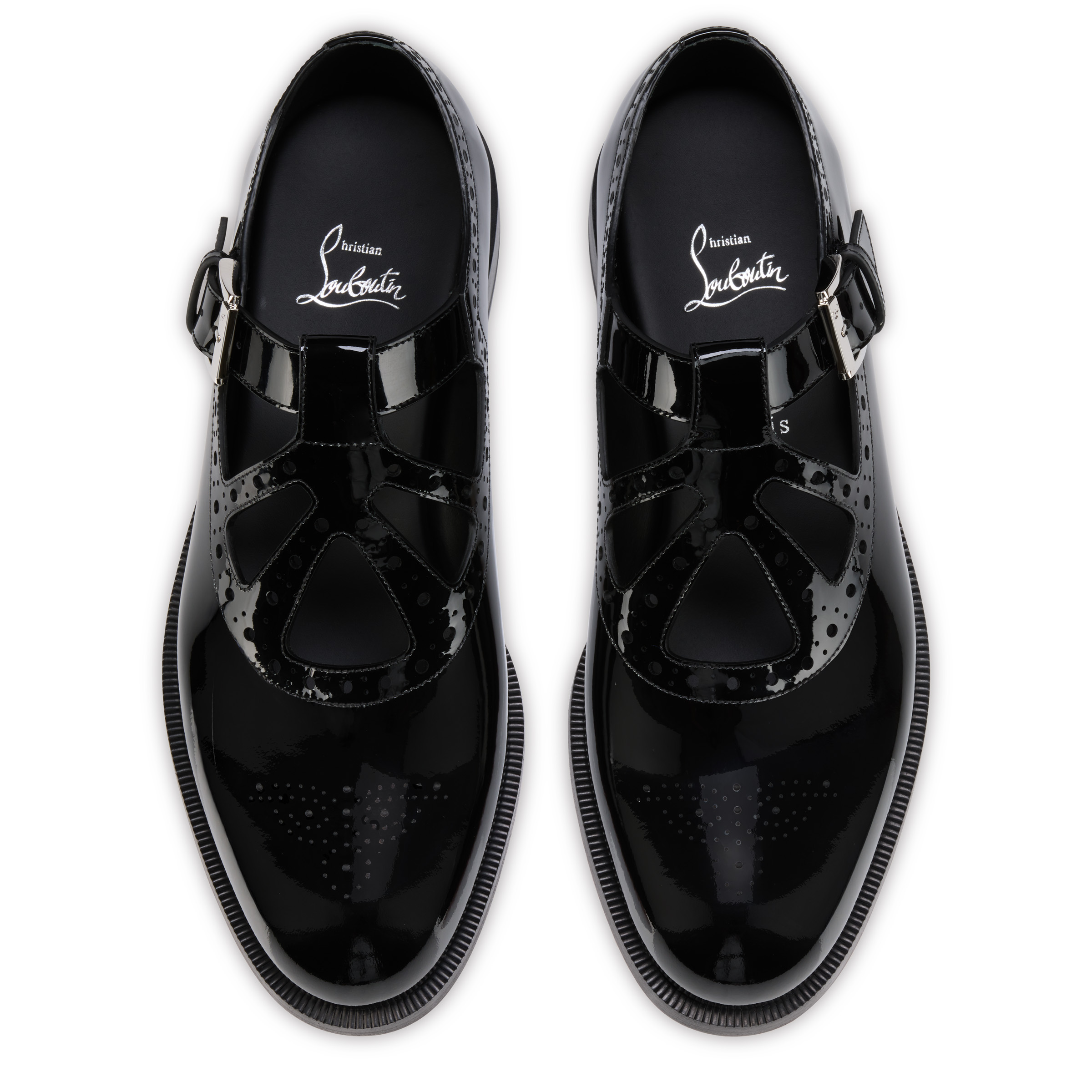 Marc Poppin - Mary janes - Patent calf leather - Black - Men