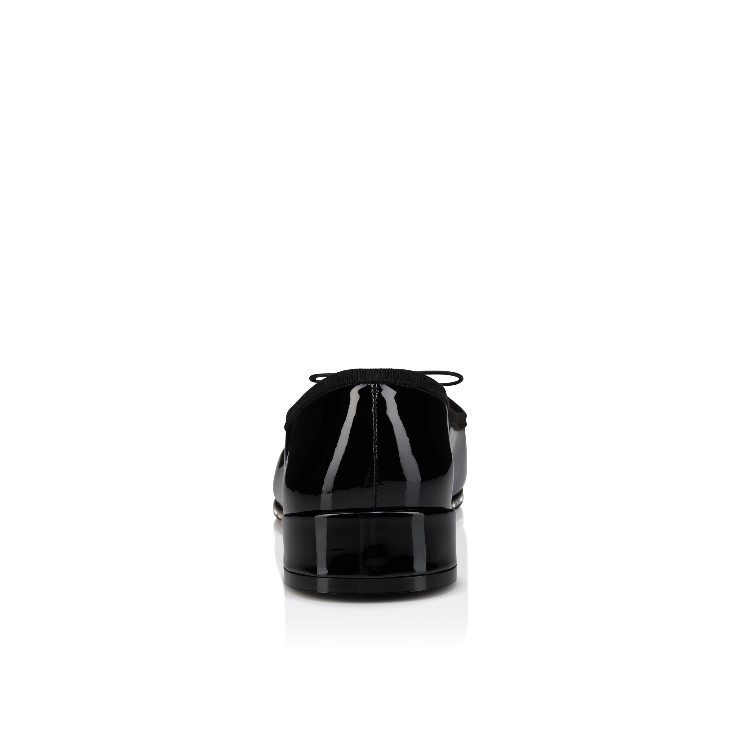 Sweetie Strass - Ballerinas - Patent calf leather - Black - Women