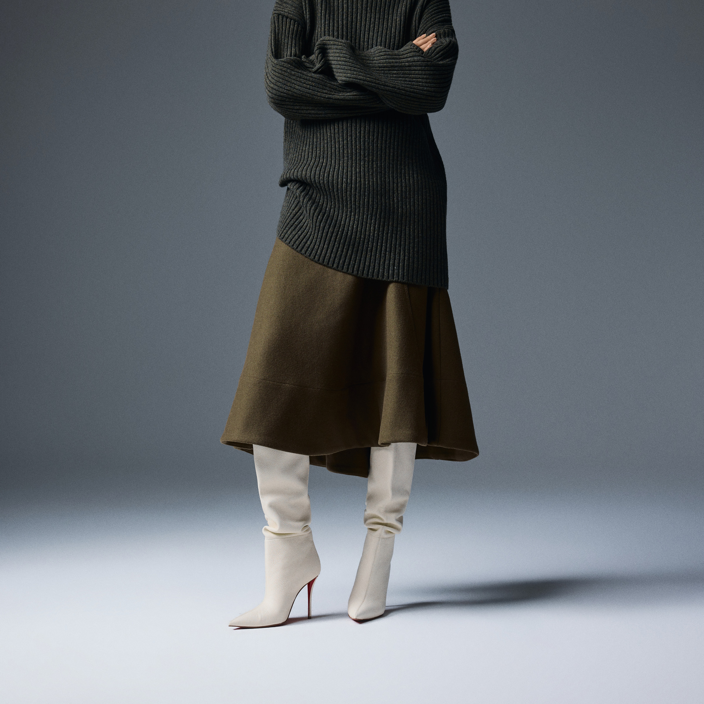 Zependris - 100 mm Boots - Deer leather - Suzuran - Women