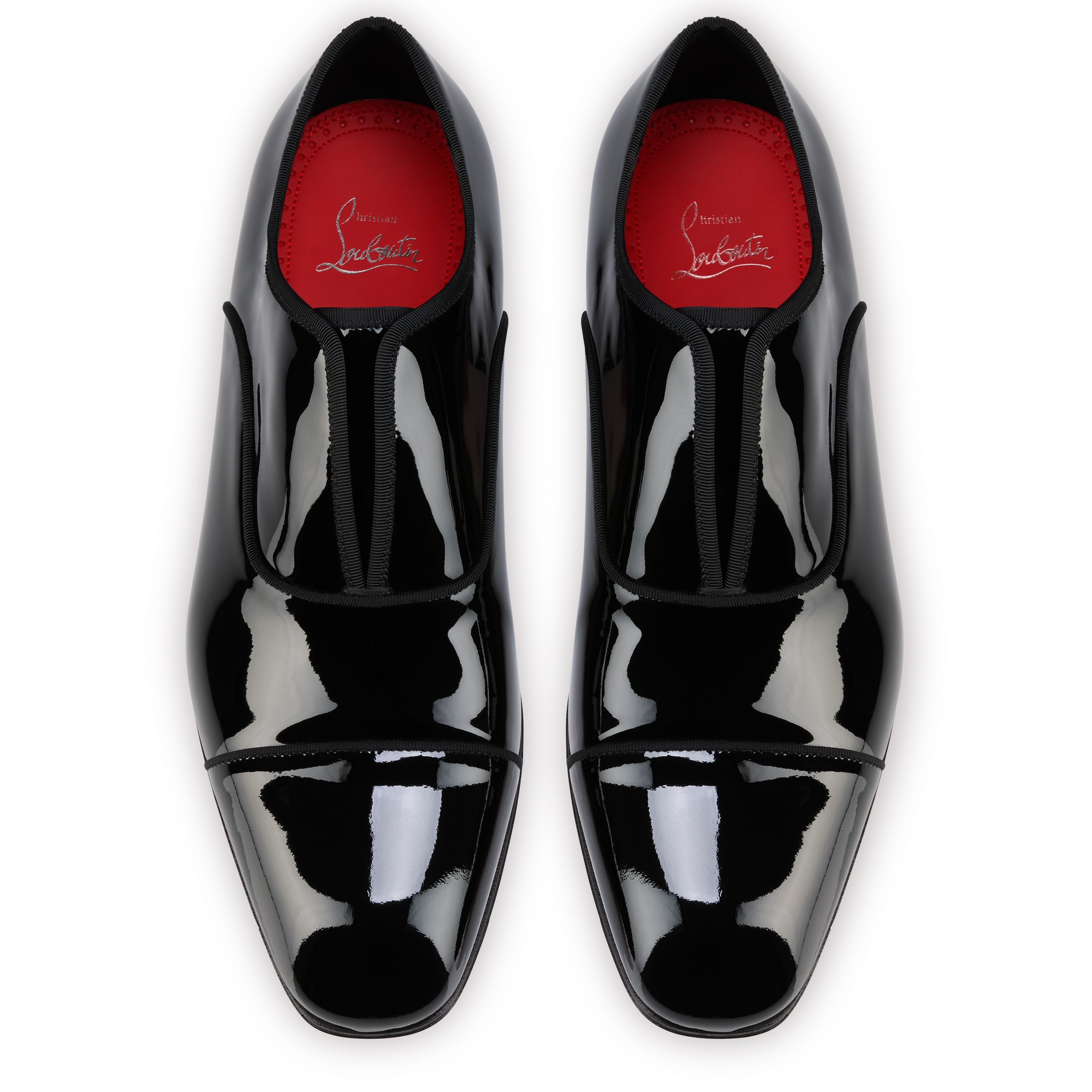 Alphamale Galvin - Oxfords - Patent calf leather - Black - Men