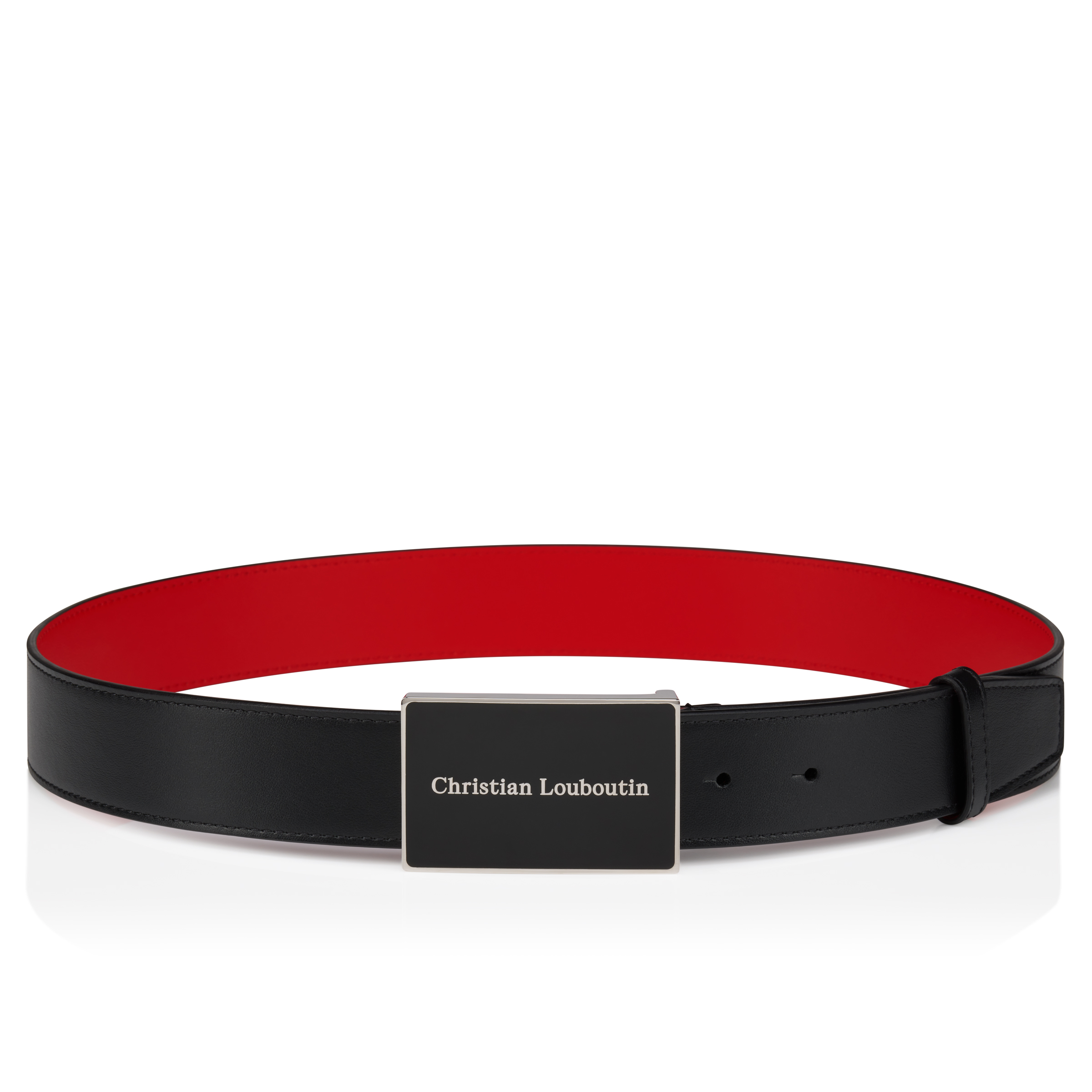 Canopy - Belt - Calf leather - Black - Christian Louboutin 