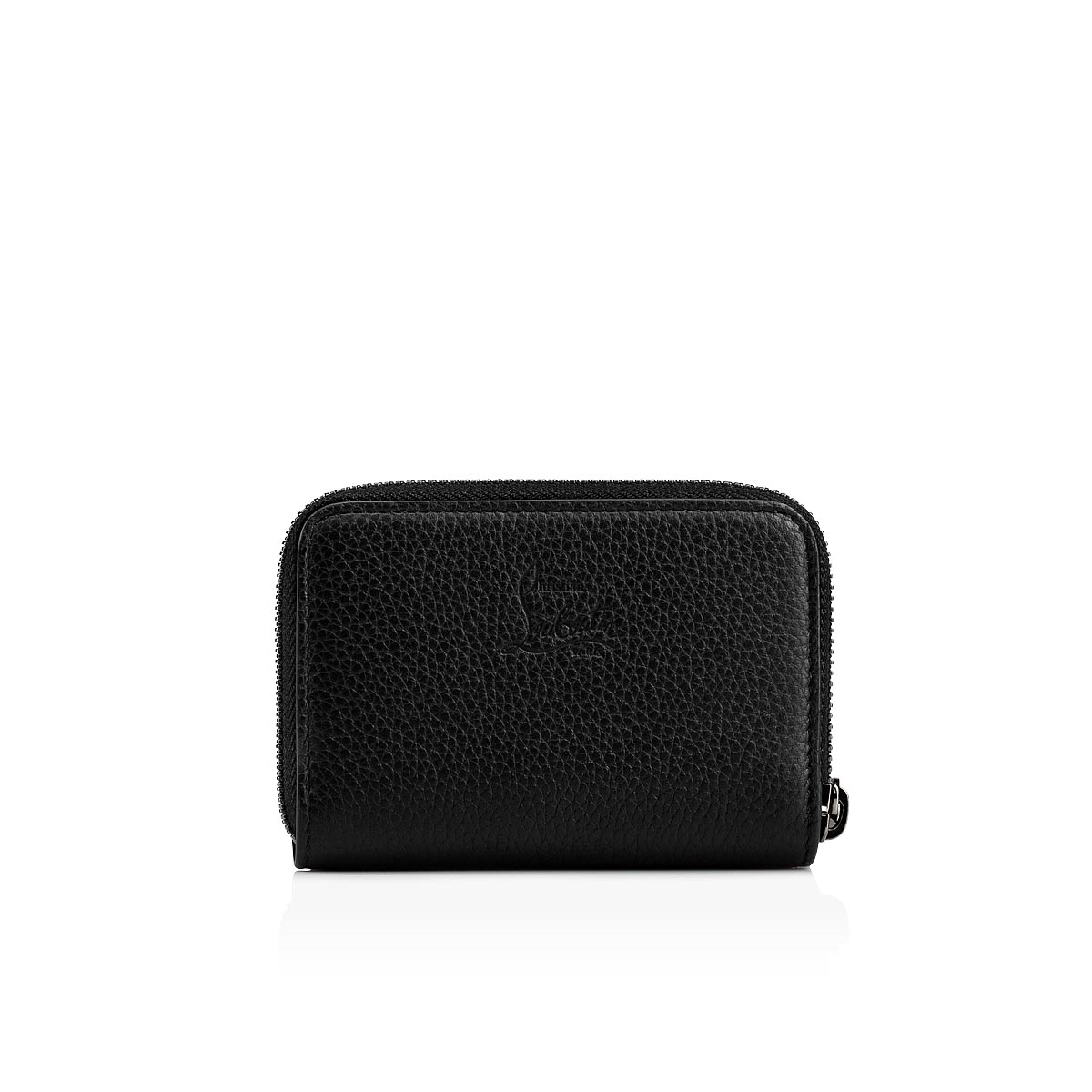 Panettone - Coin purse - Grained calf leather and spikes