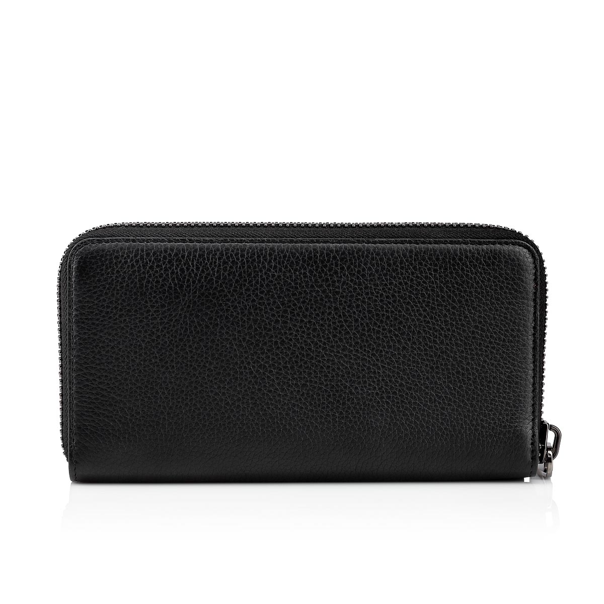 Panettone - Wallet - Calf leather and rubber - Black - Christian
