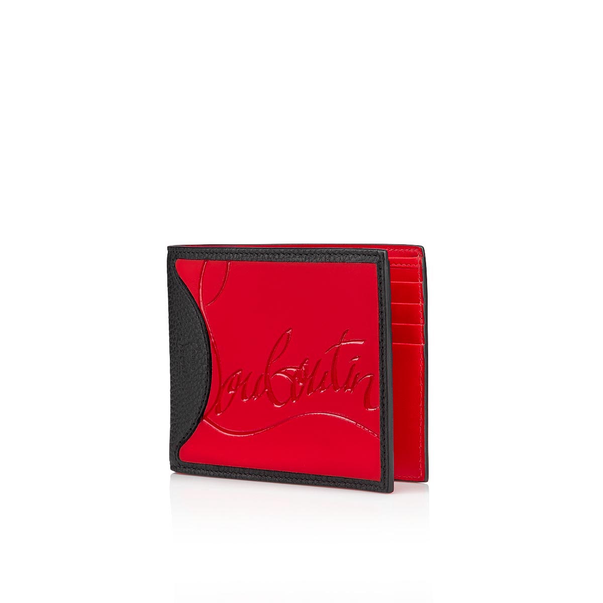 Coolcard Leather Wallet in Black - Christian Louboutin