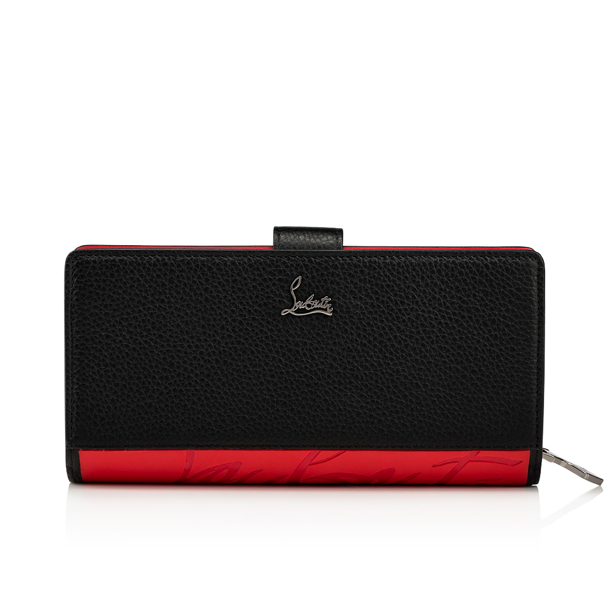 Paloma - Wallet - Grained calf leather - Black - Christian Louboutin